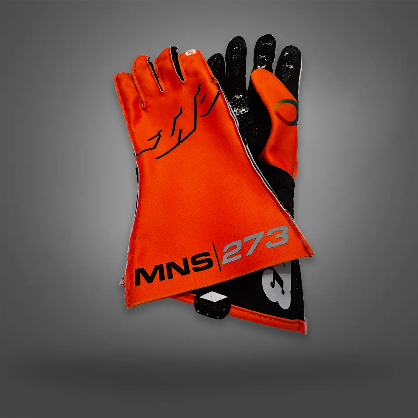 Guante karting -273 MNS-1 PAPAYA ORANGE 3