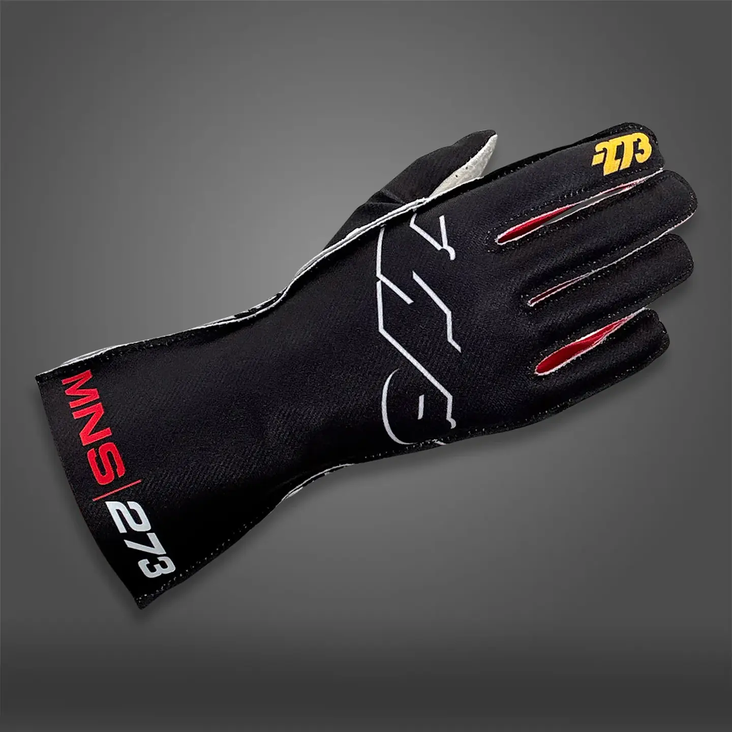 Guante karting -273 MNS-1 BLACK/RED 3