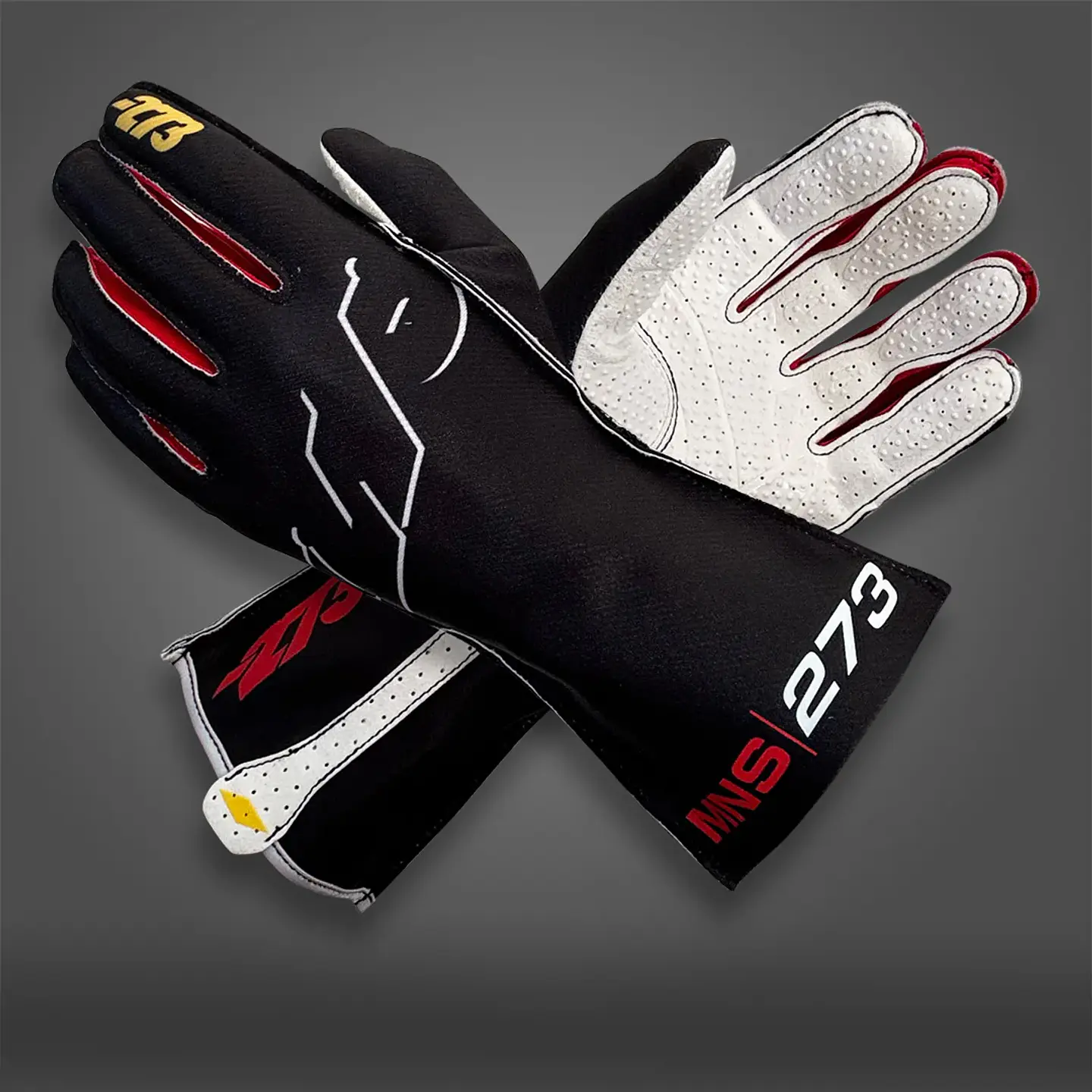 Guante karting -273 MNS-1 BLACK/RED 1
