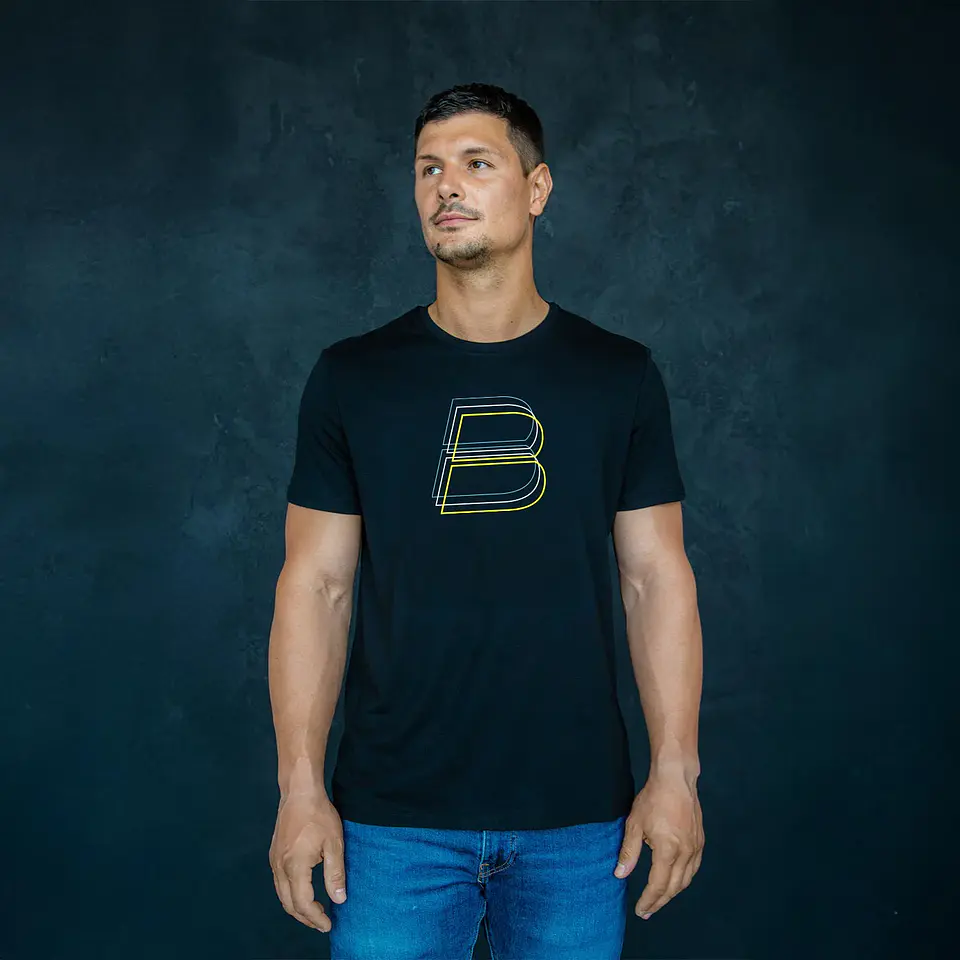 Polera Bengio V1 Black 1