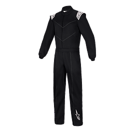 Buzo Karting Indoor V2 - Negro 