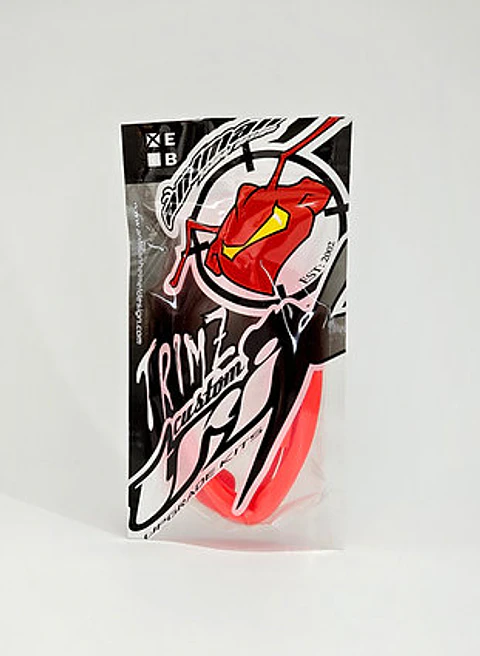 Neonz Trimz Rojo Neon - Trim para casco