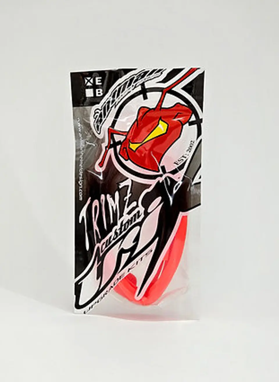 Neonz Trimz Rojo Neon - Trim para casco 1