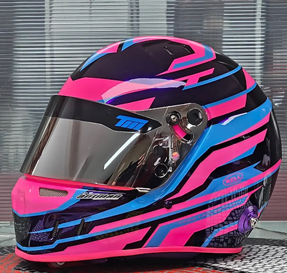 Neonz Trimz Rosado Neon - Trim para casco 3