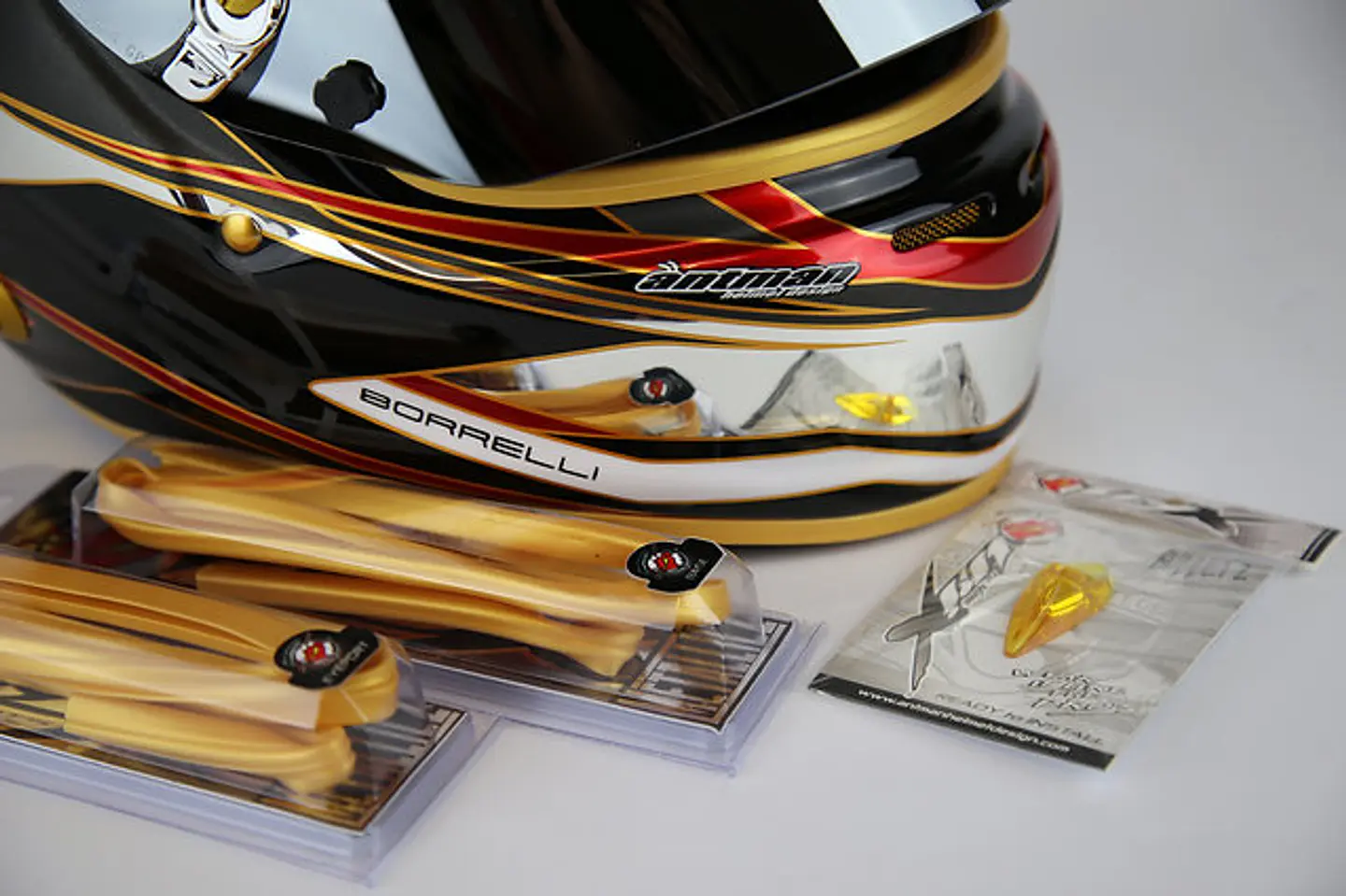 Metallicz Trimz Dorado - Trim para casco 2