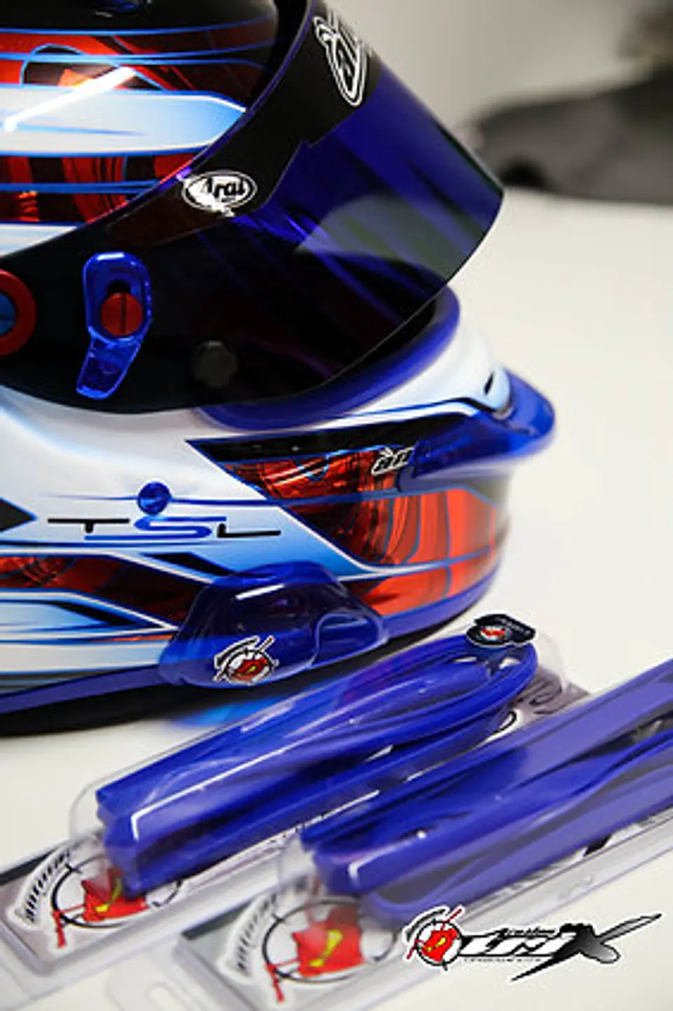 Custom Trimz Azul Oscuro - Trim para casco 2