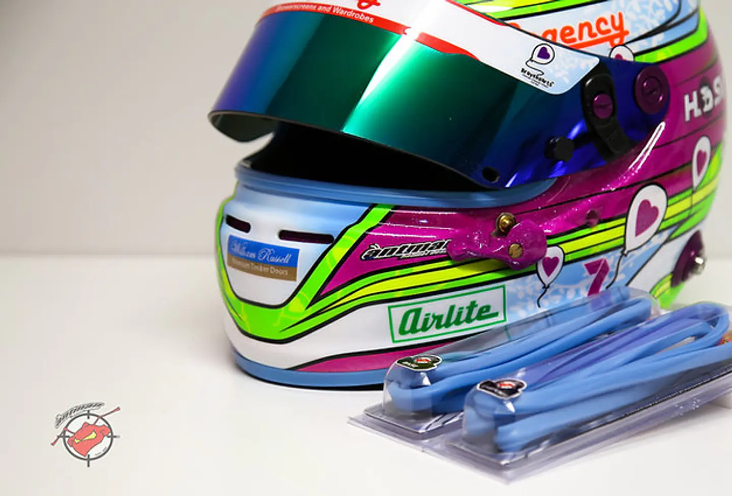 Custom Trimz Azul Claro - Trim para casco 2