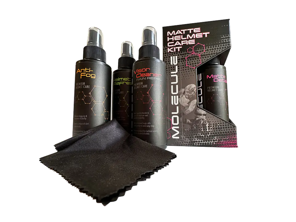 Matte Helmet Care Kit / Kit de cuidado para cascos Matte 1