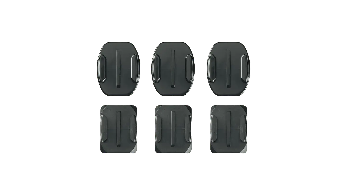 Soportes Adhesivos Curvos y Planos (Curved + Flat Adhesive Mounts) 1