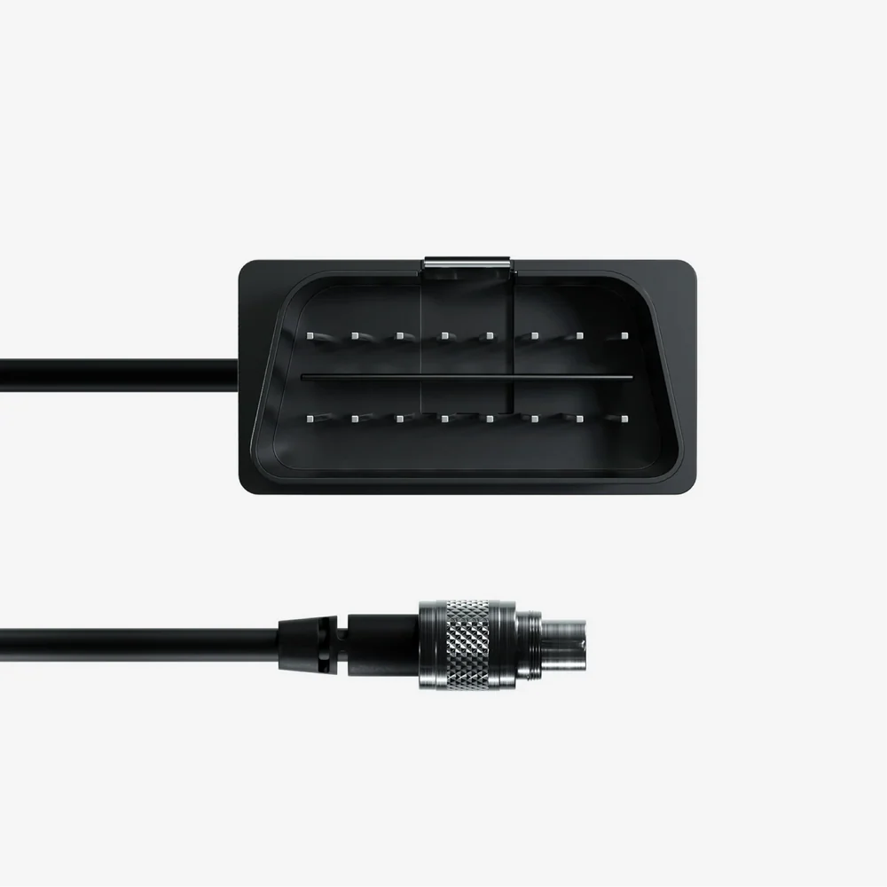 Cable de alimentación y conexión Solo 2 DL (OBD-II, RS232, RPM)