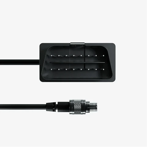 Cable de alimentación y conexión Solo 2 DL (OBD-II, RS232, RPM)