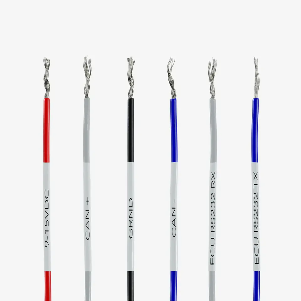 Cable de alimentación y conexión Solo 2 DL (OBD-II, RS232, RPM) 3