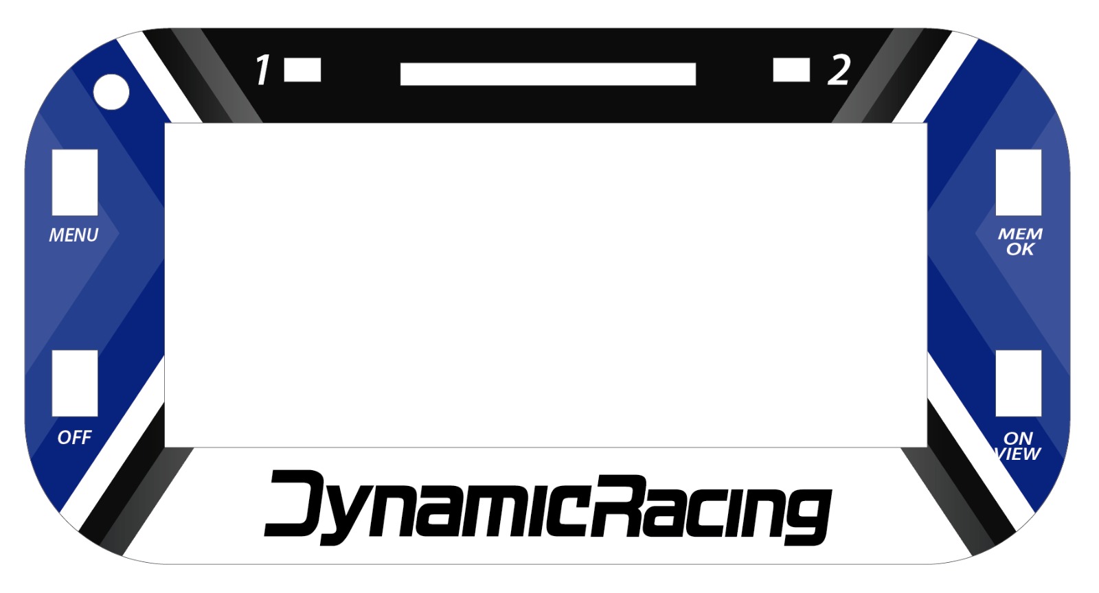 Sticker MyChron 6 Dynamic Racing