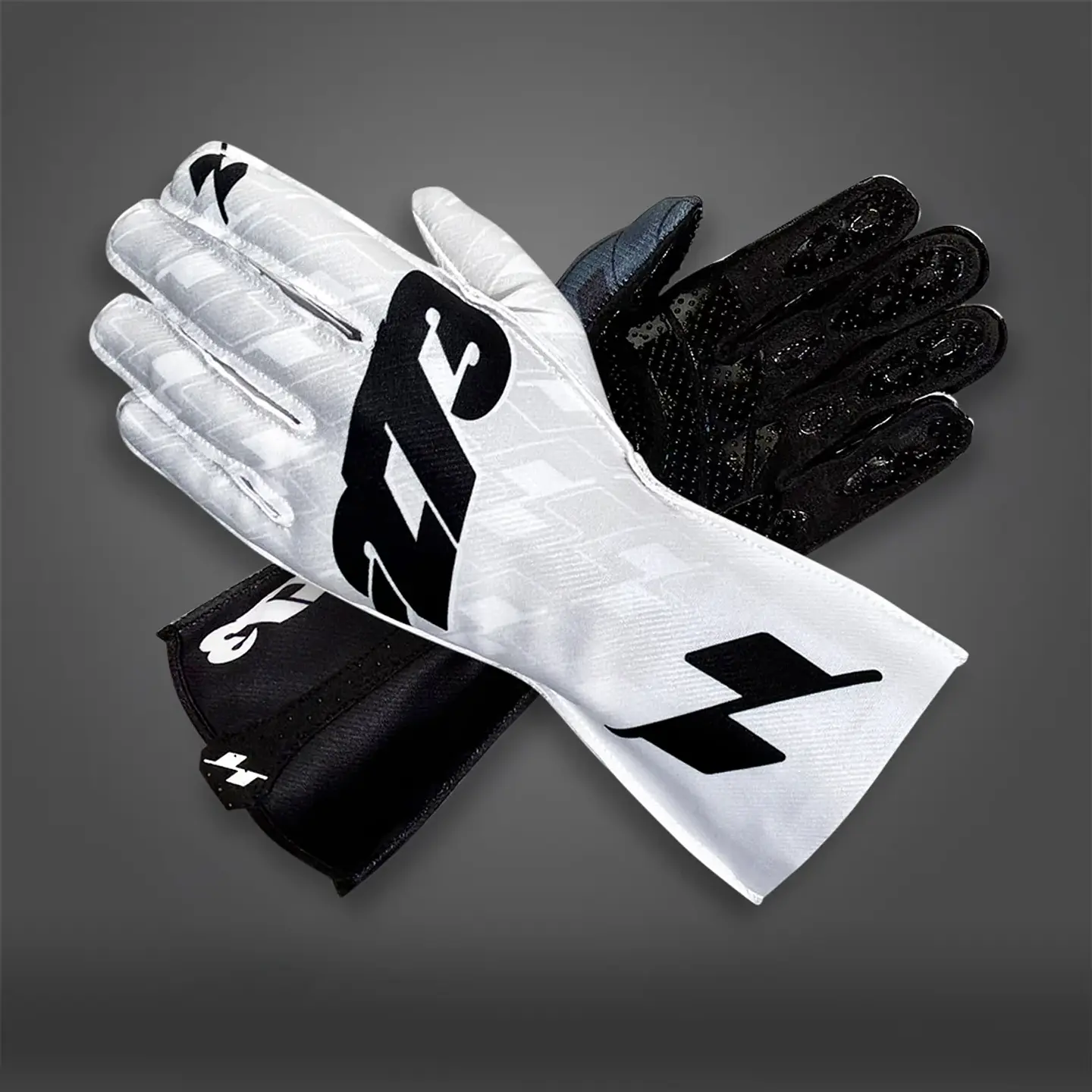 Guante karting -273 x Ryan Norberg Limited Edition Negro/Blanco 1