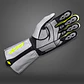 Guante karting -273 MNS-1 GRAY/FLUO YELLOW - Miniatura 2
