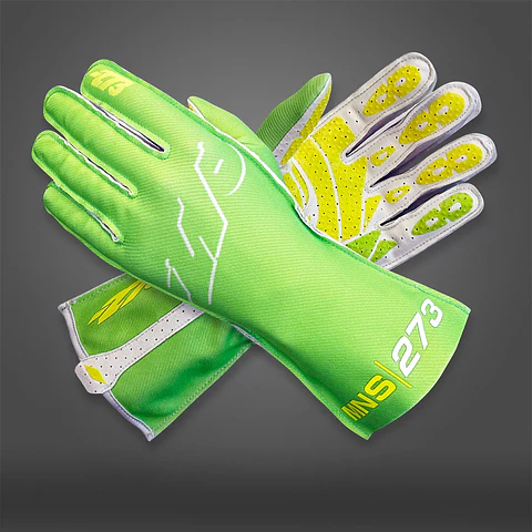 Guante karting -273 MNS-1 Neon Green