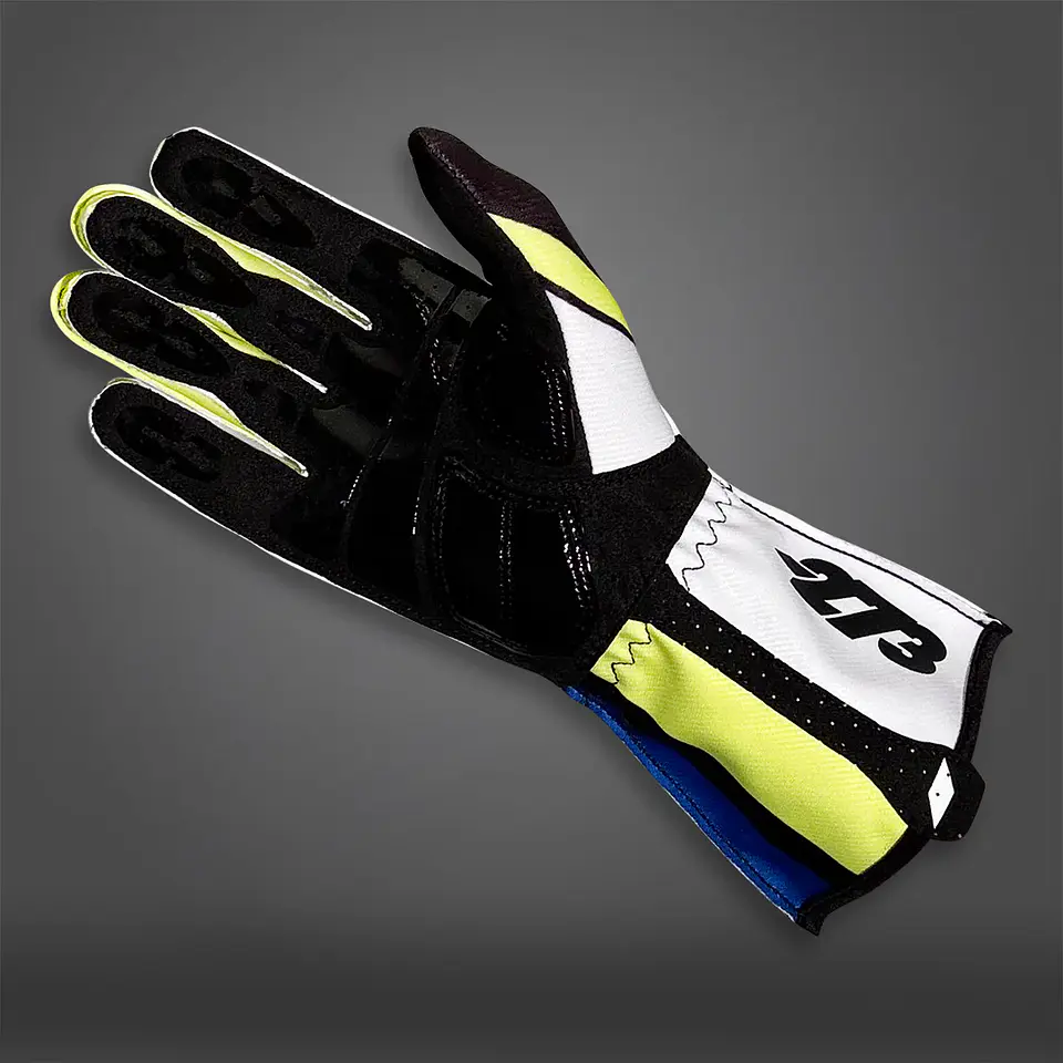 Guante karting -273 GPR Blue/Black/Yellow Fluo 2
