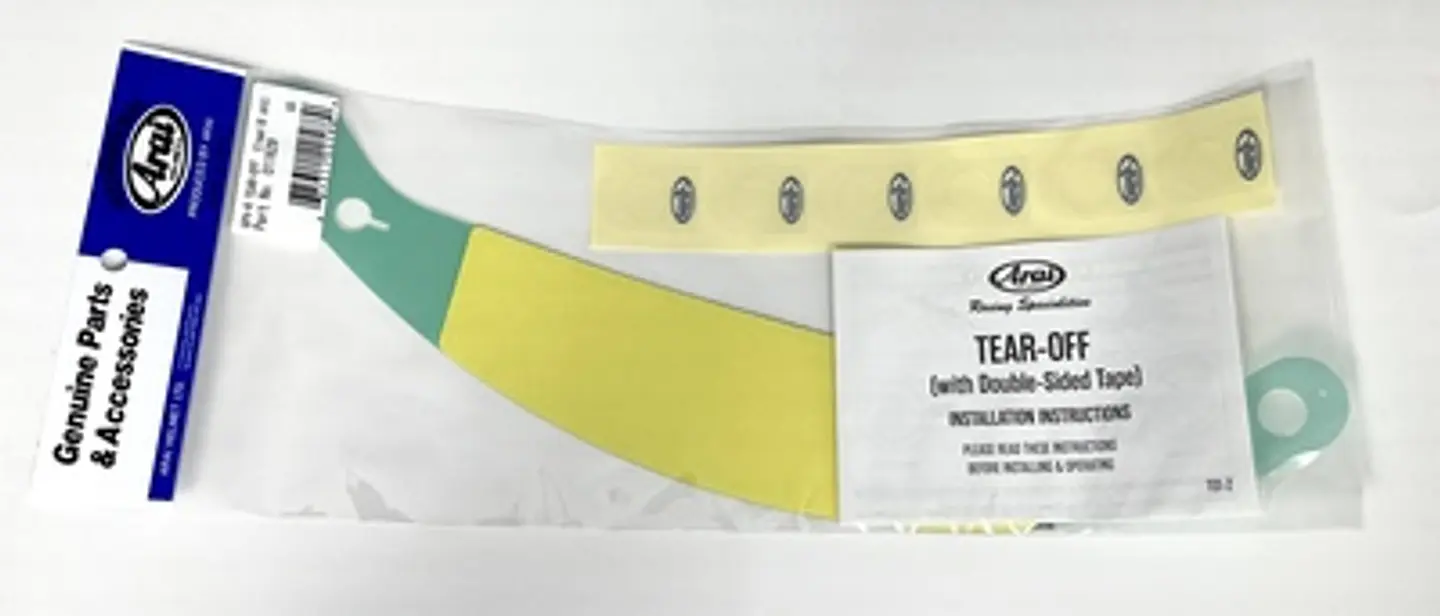 Kit de Tear-Offs para Arai GPV-R y SKV-R 2