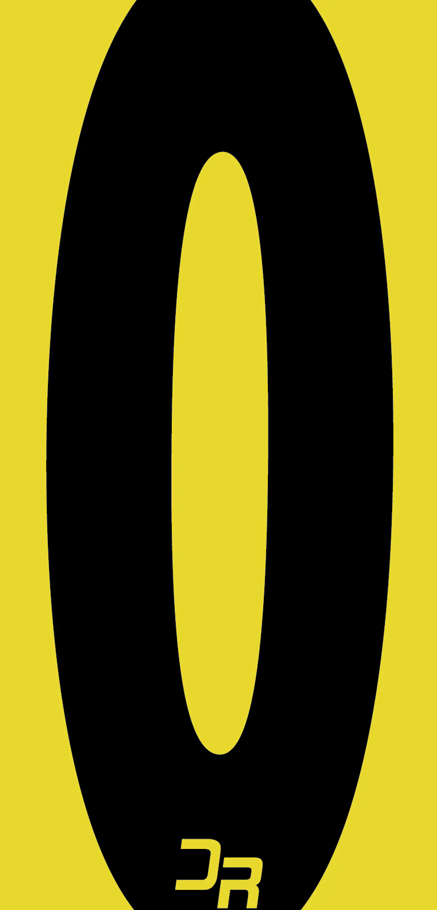 Número adhesivo 15cm con fondo 1