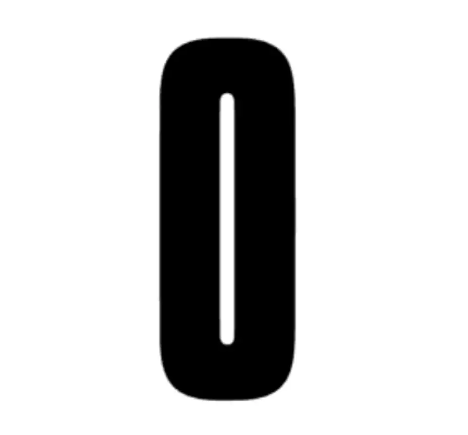 Número adhesivo 15cm sin fondo 1