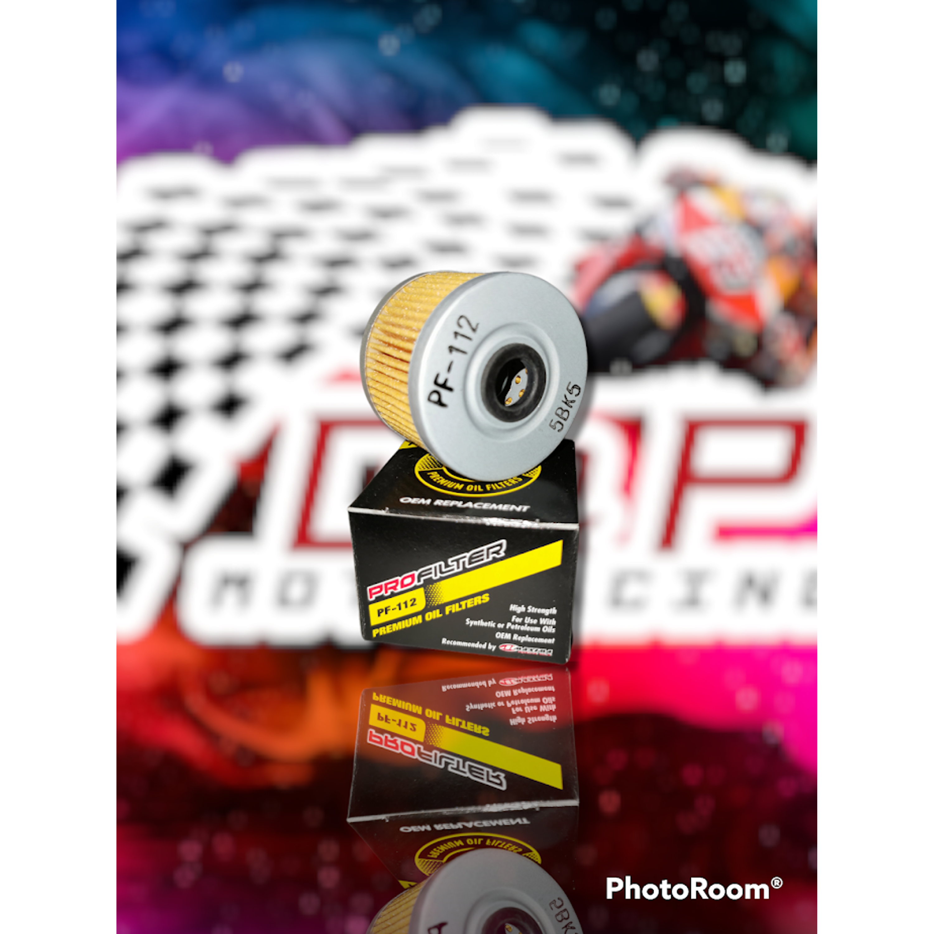 Filtro de aceite profilter 112 para cbr250/ cbr300/ benelli 135/ xr250/ falcón 400