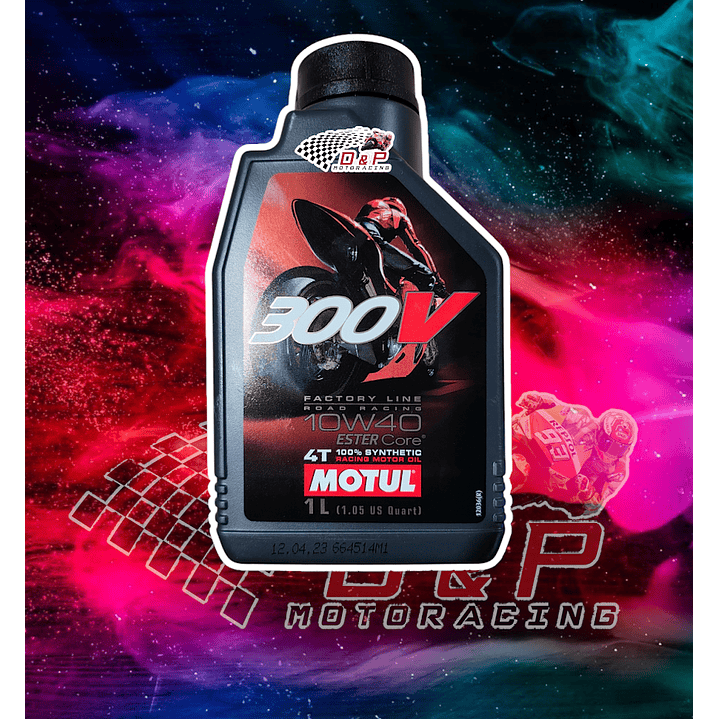 Aceite motul 10w40 300v full sintético