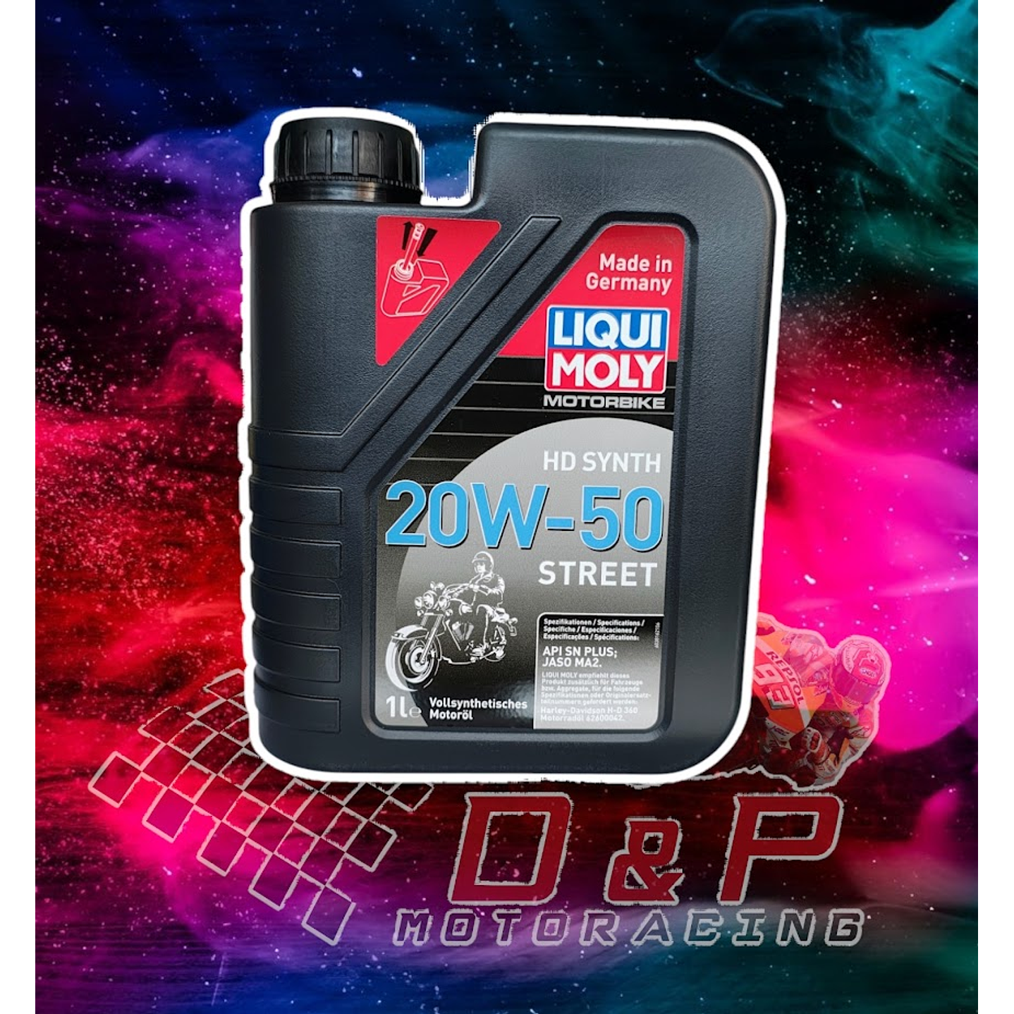 Aceite 20w50 Liqui moly sintetico