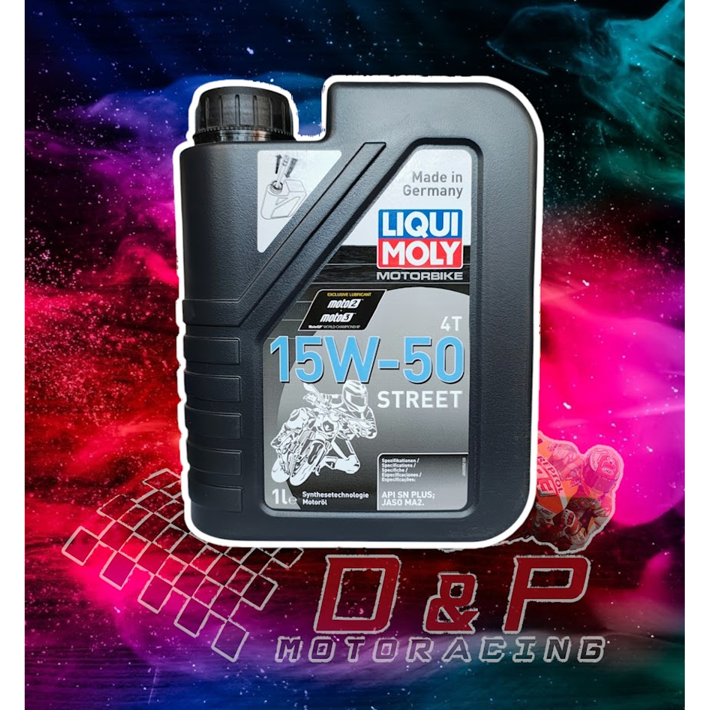 Aceite 15w50 liqui moly street