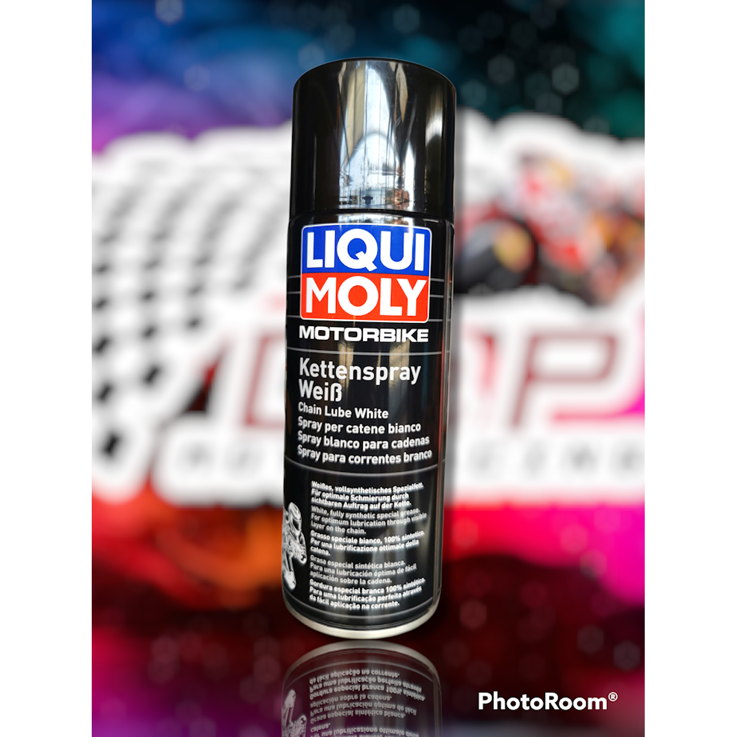 Lubricante de cadena liqui moly Blanco