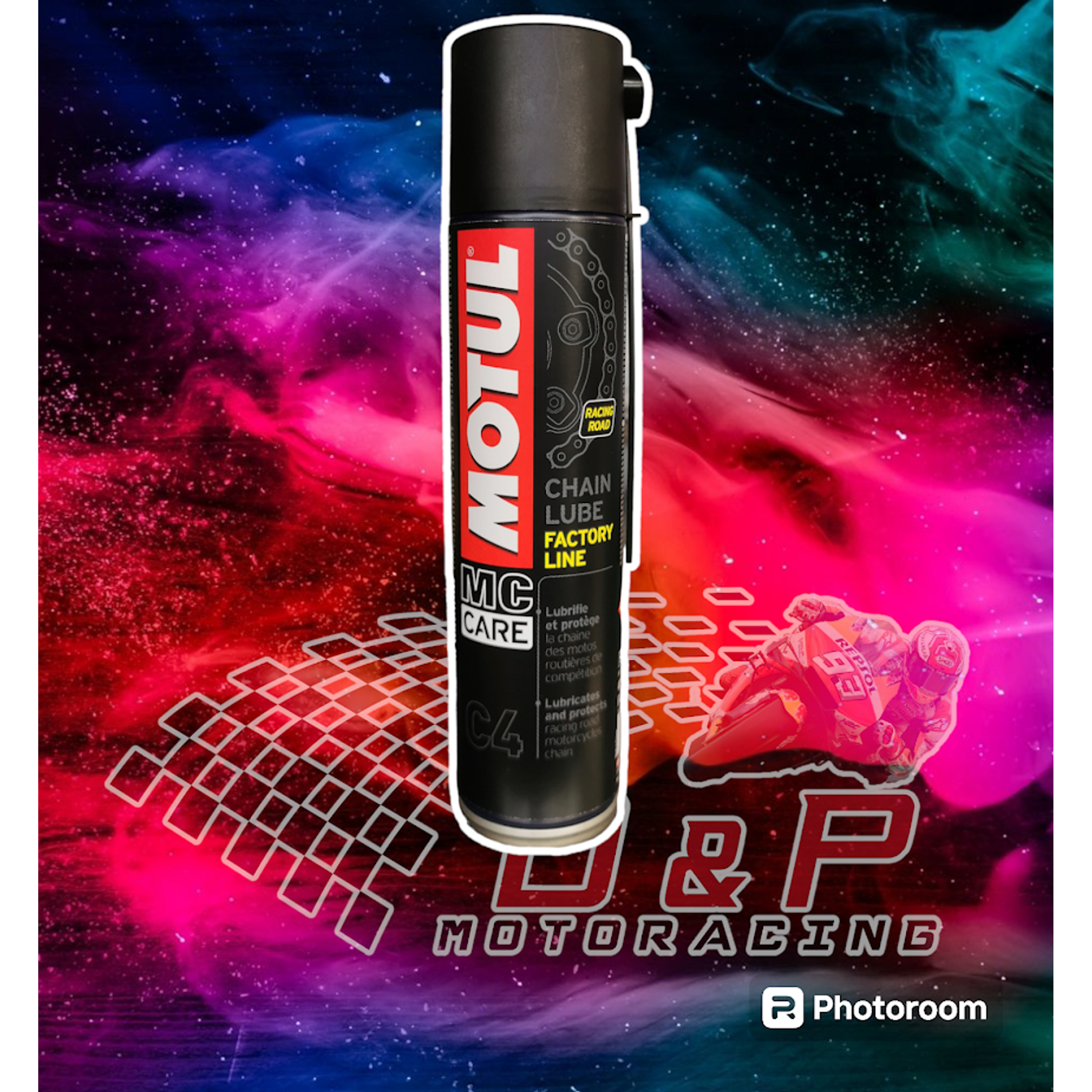 Lubricante de cadenas motul C4 factory Line