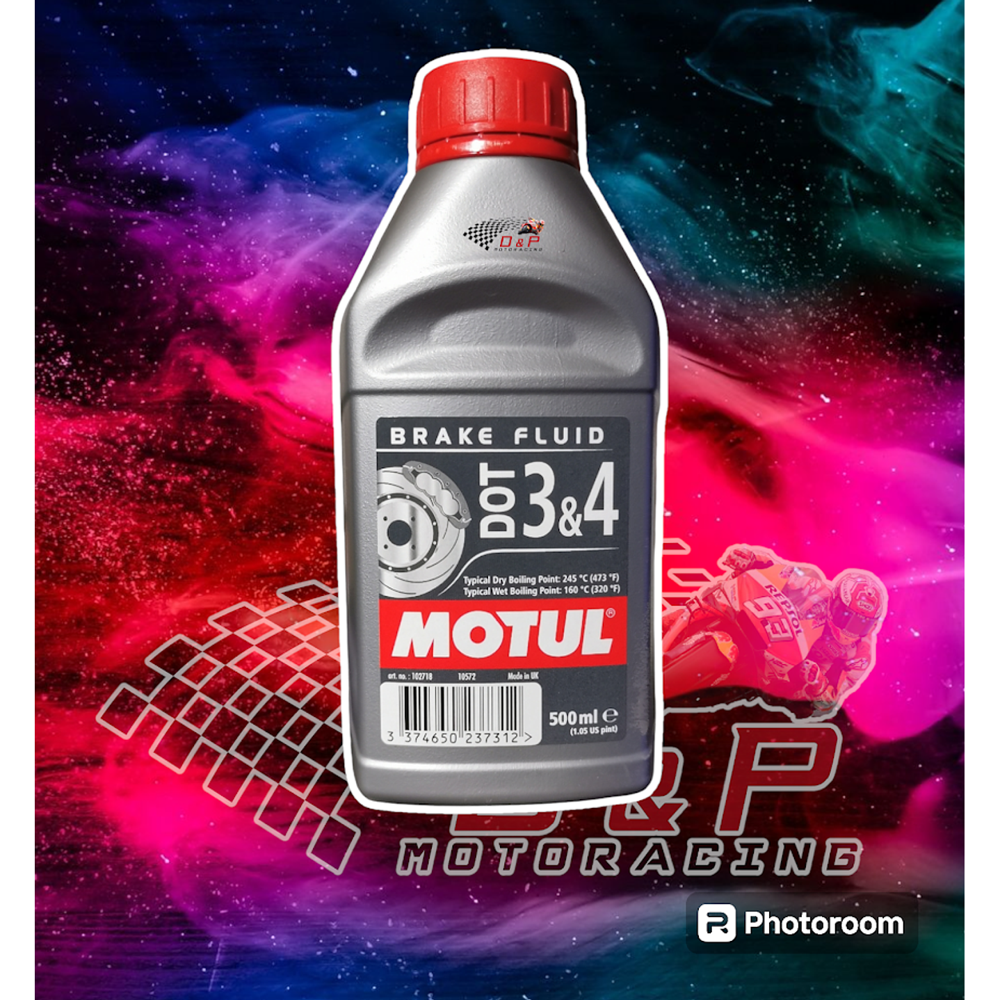 Liquido de frenos dot 3 y 4 motul
