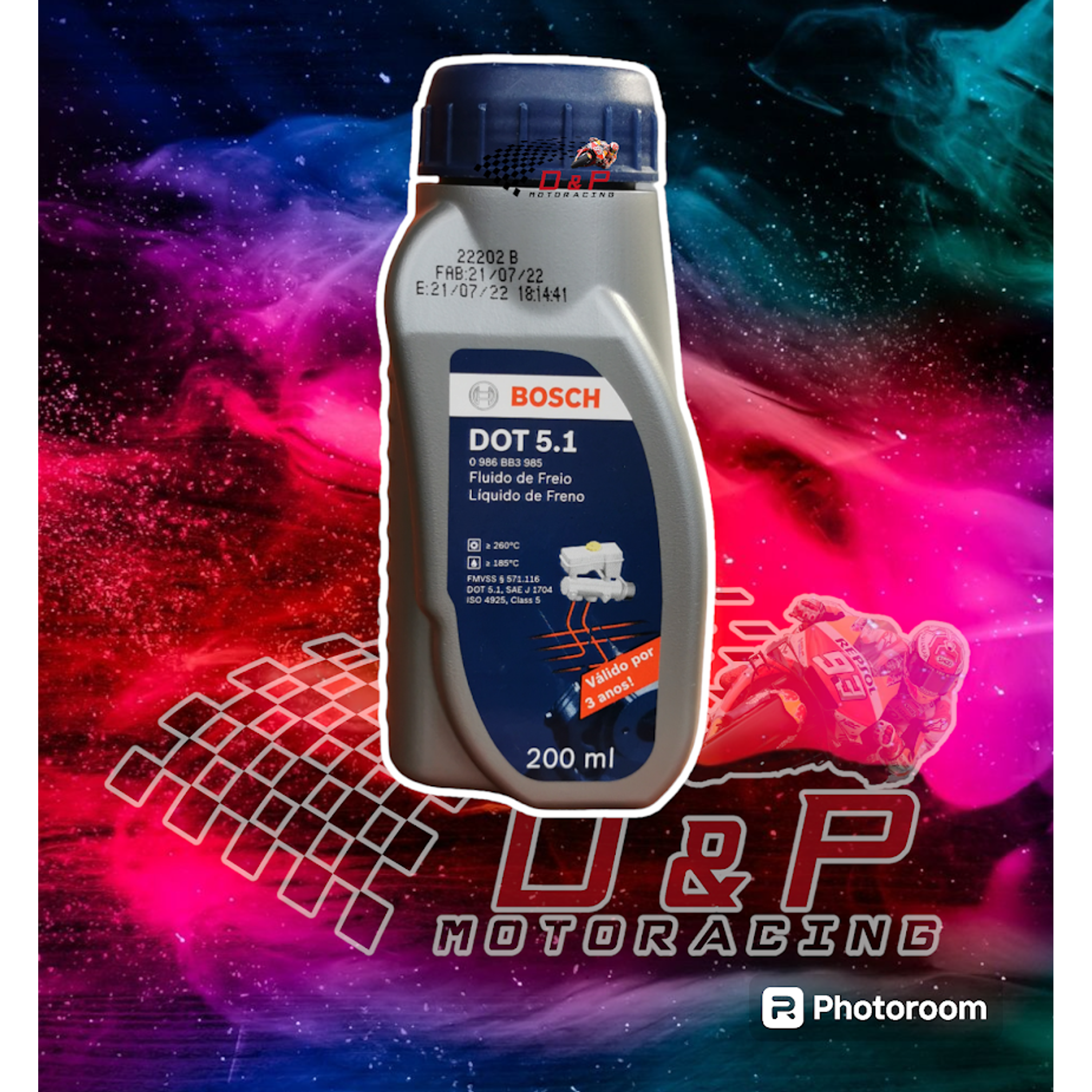 Liquido de frenos dot 5.1 bosch 200ml