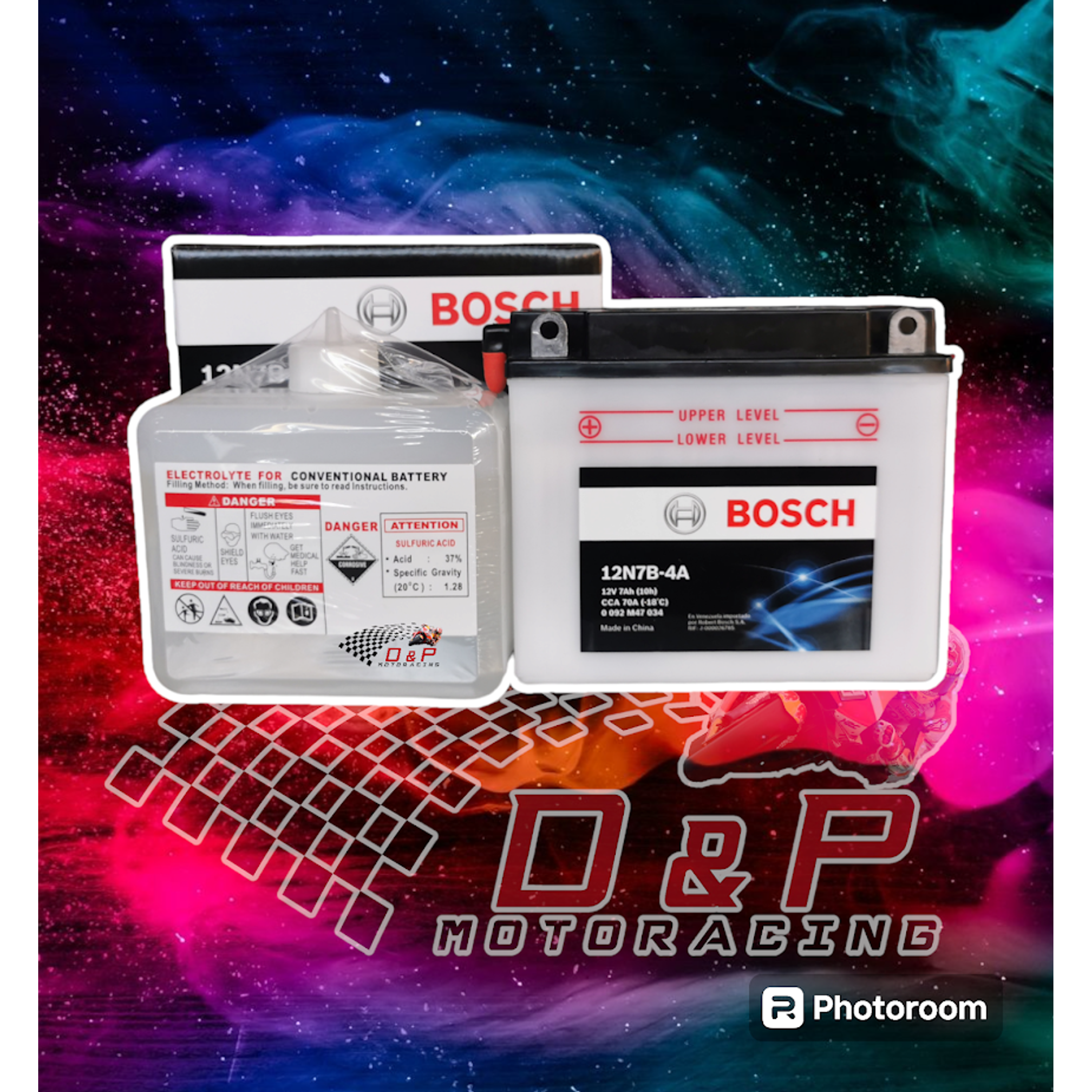 Batería 12N7B-4A bosch