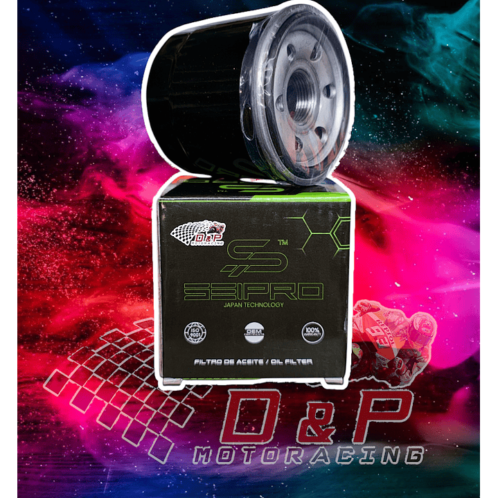 Filtro de aceite Yamaha Honda Benelli 1