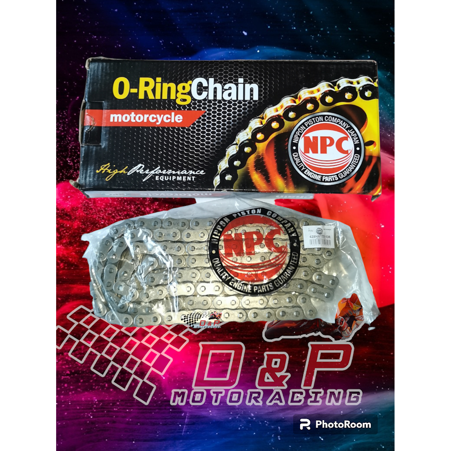 cadena 428 npc japon con oring 1