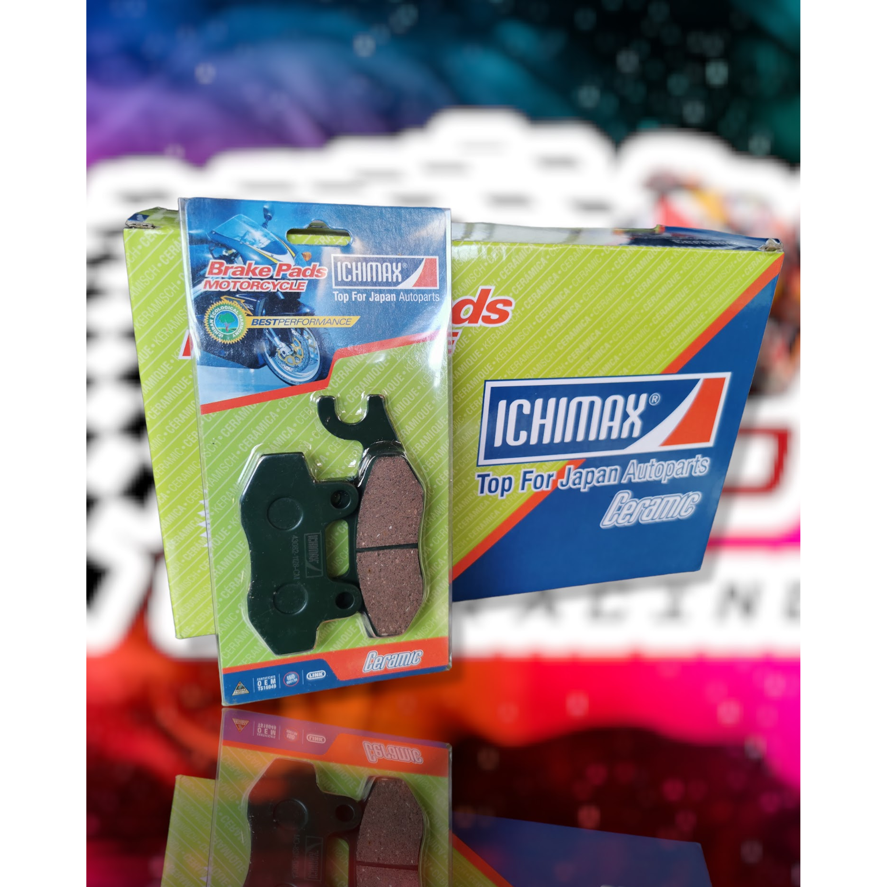 Pastillas de freno delanteras traseras para kawasaki ninja 250 /300 / 400 - traseras benelli tnt 150 180