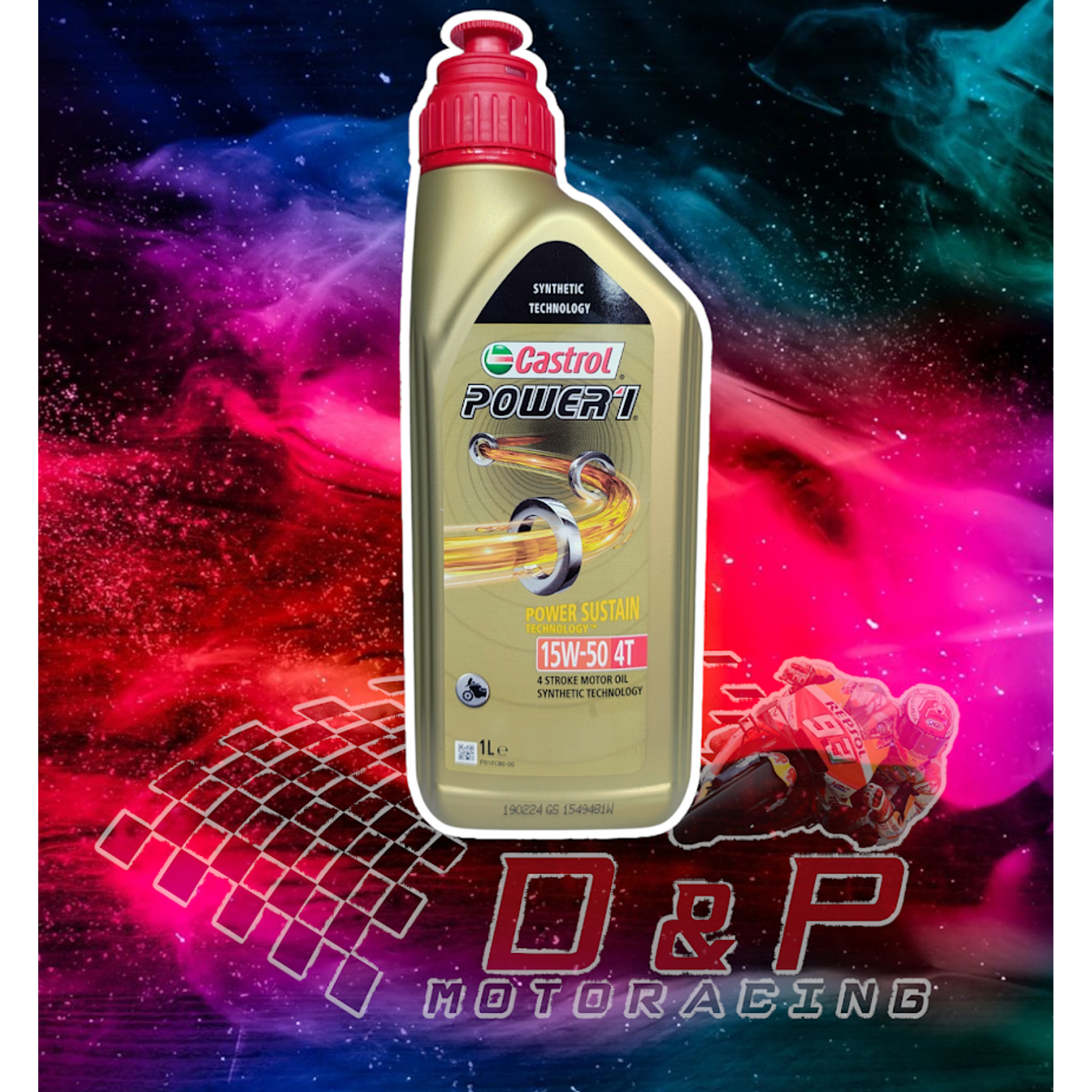 Aceite 15w50 Castrol power 1 3