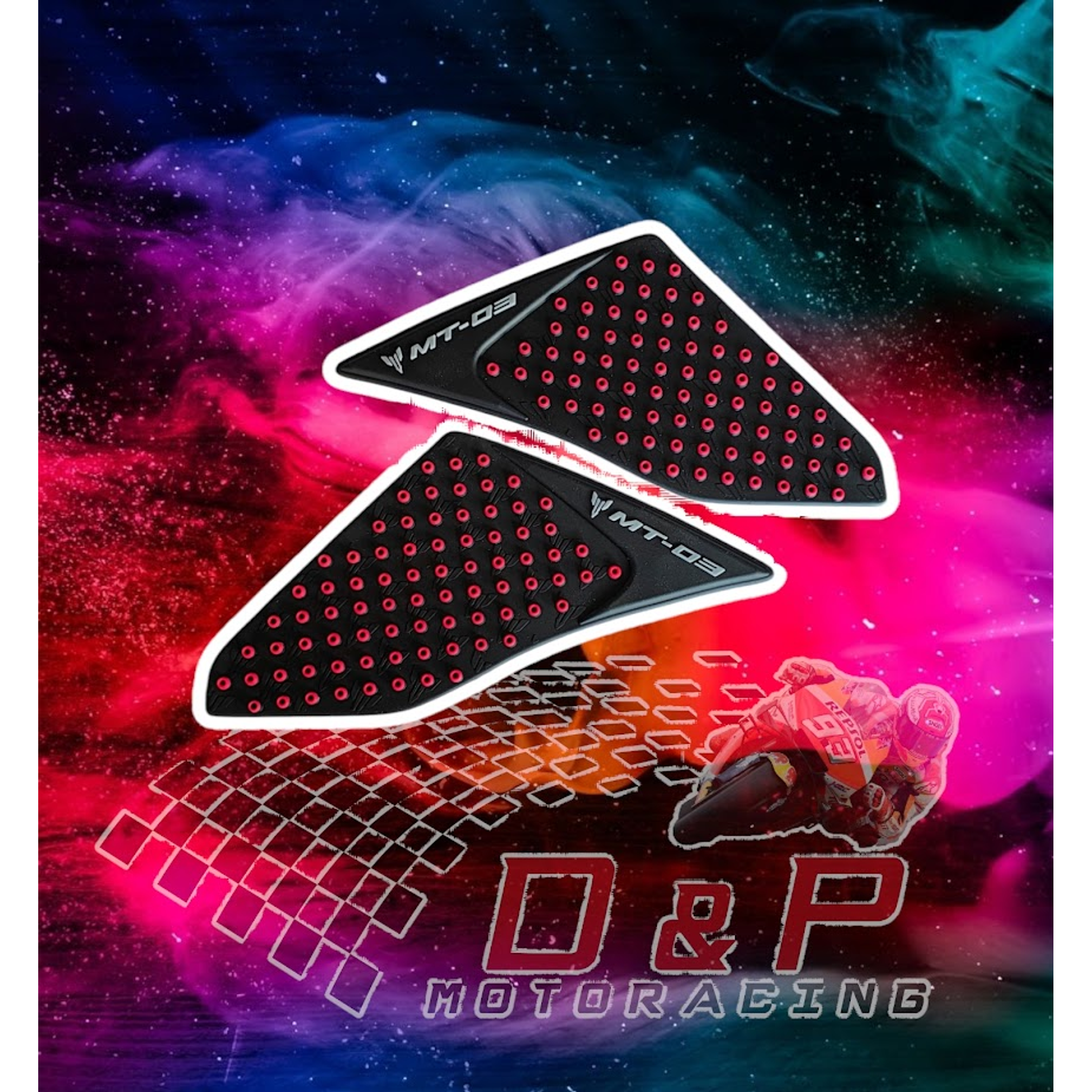 Cubre Estanque O Tank Pad Yamaha Mt 03  1