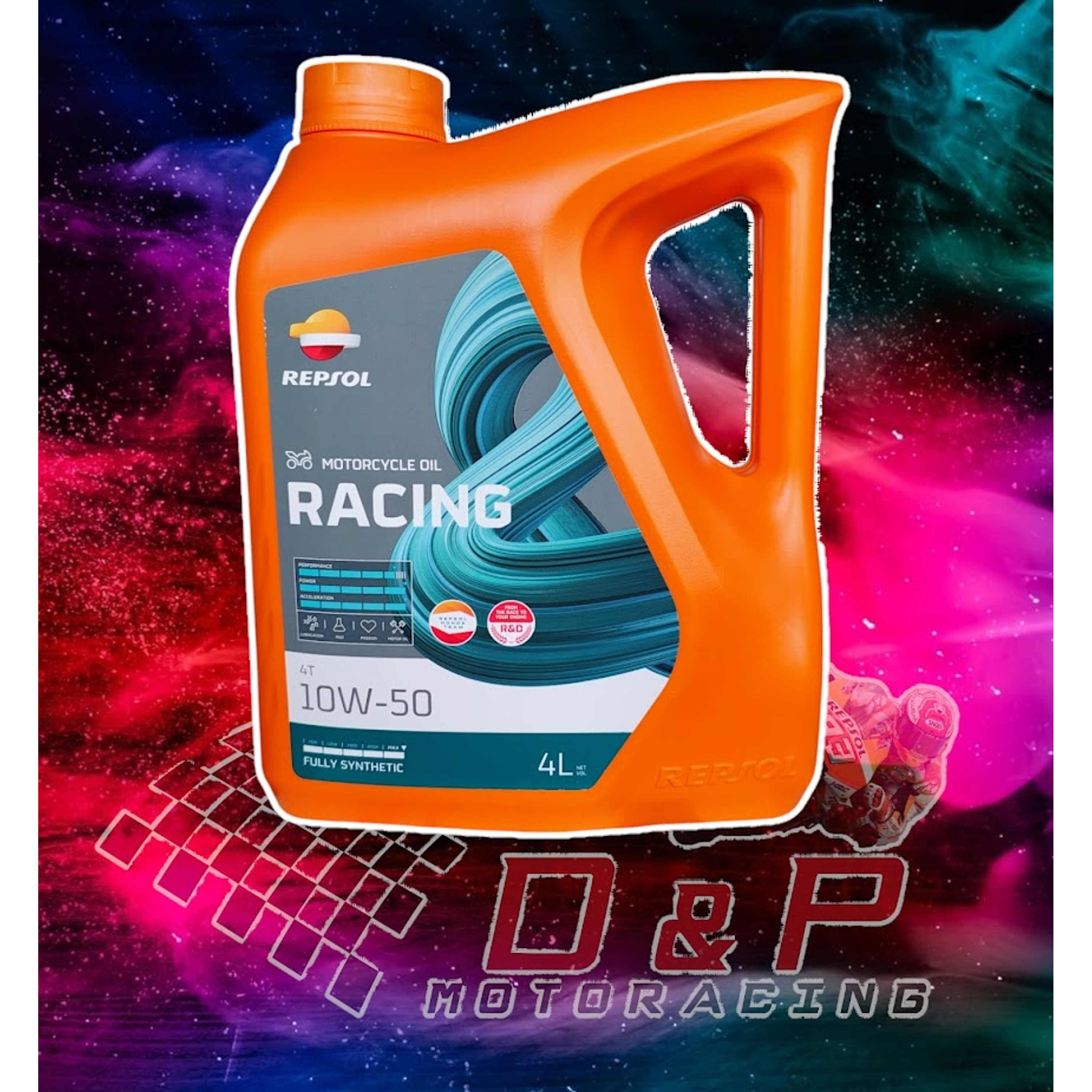 Aceite Repsol 10w50 4 Litros full Sintético  2