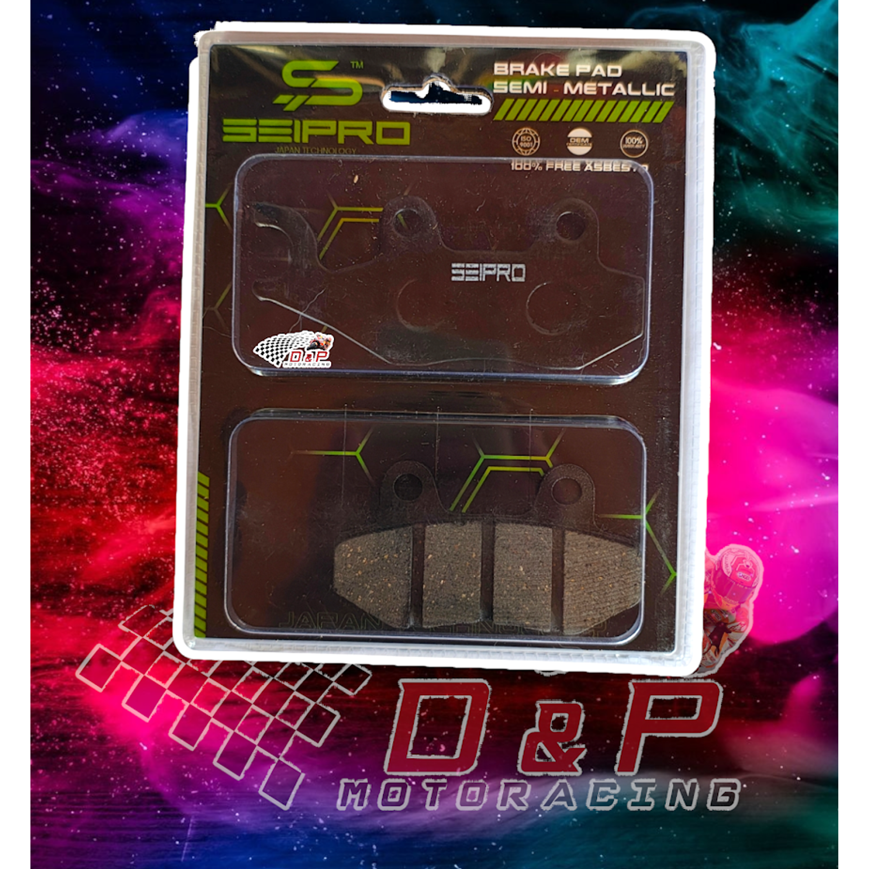 Pastillas de freno delanteras/traseras para kawasaki ninja 250 /300 / 400 - traseras benelli tnt 150 180 1