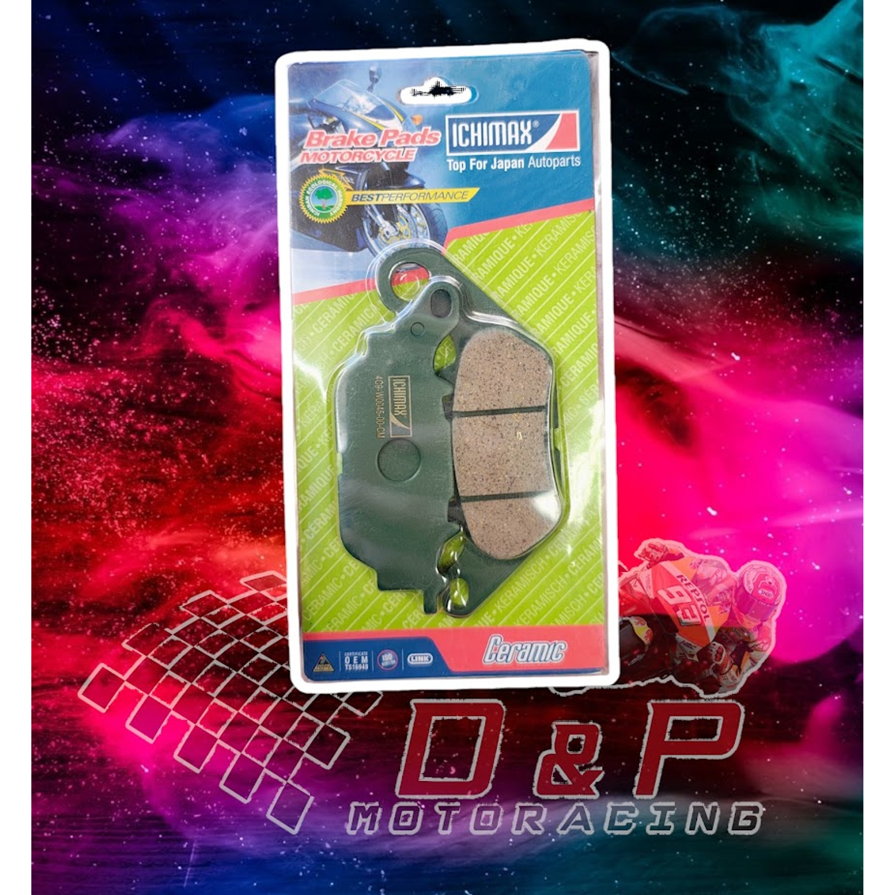 Pastillas De Freno Delanteras Para Yamaha R15 / Haojue 150 K