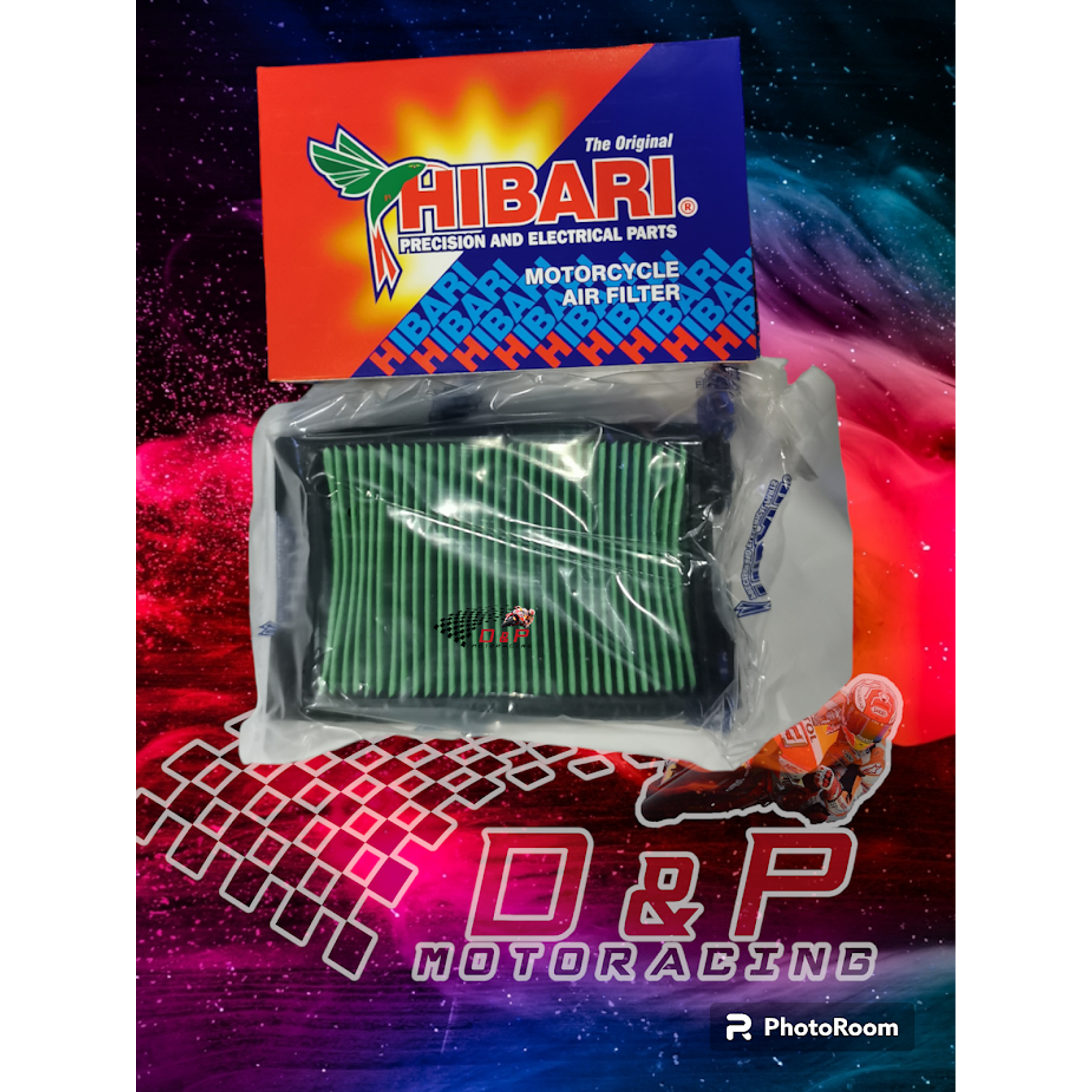 Filtro de aire hibari para honda cbr250 300 1