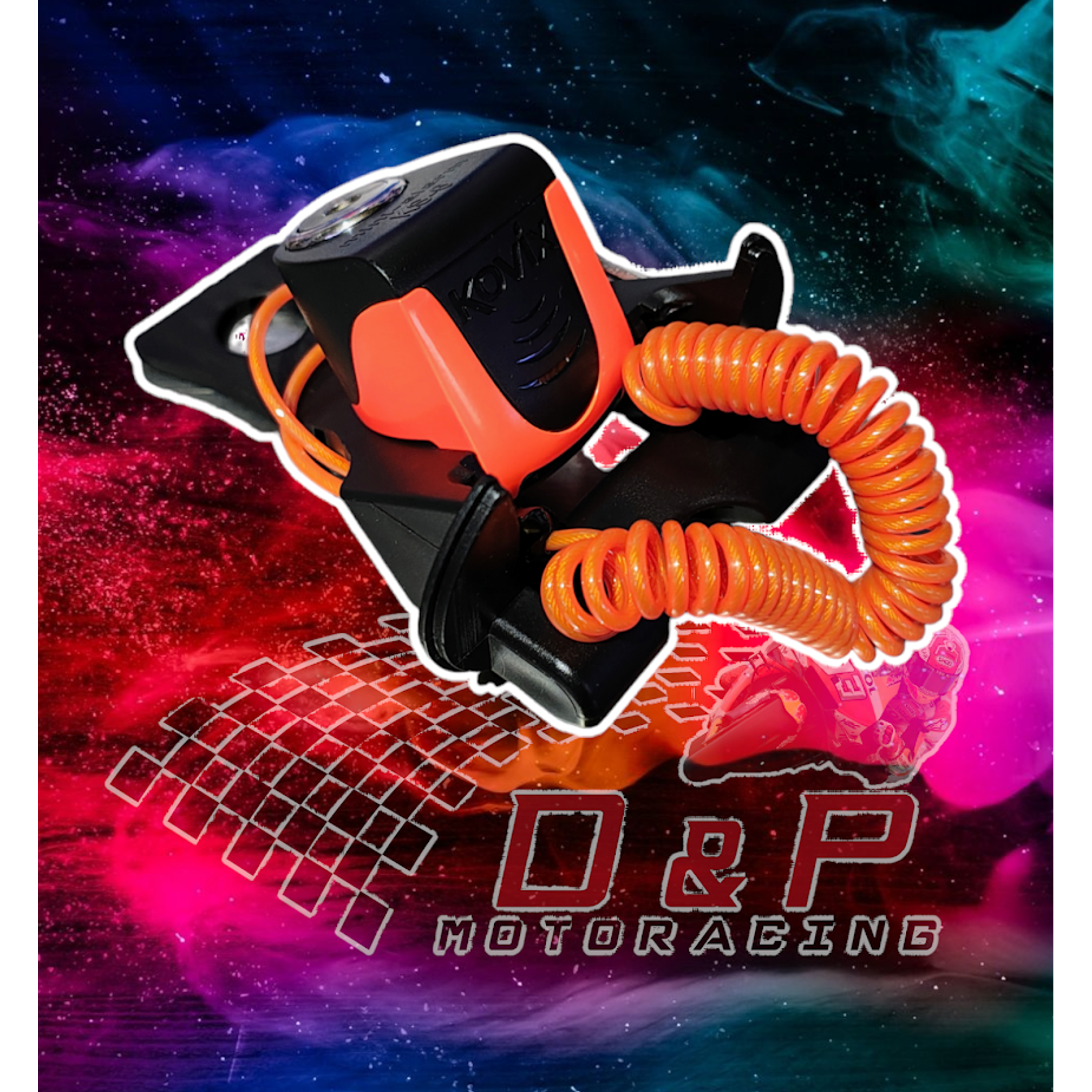 Candado Disco Moto Kovix Con Alarma Ks6 1