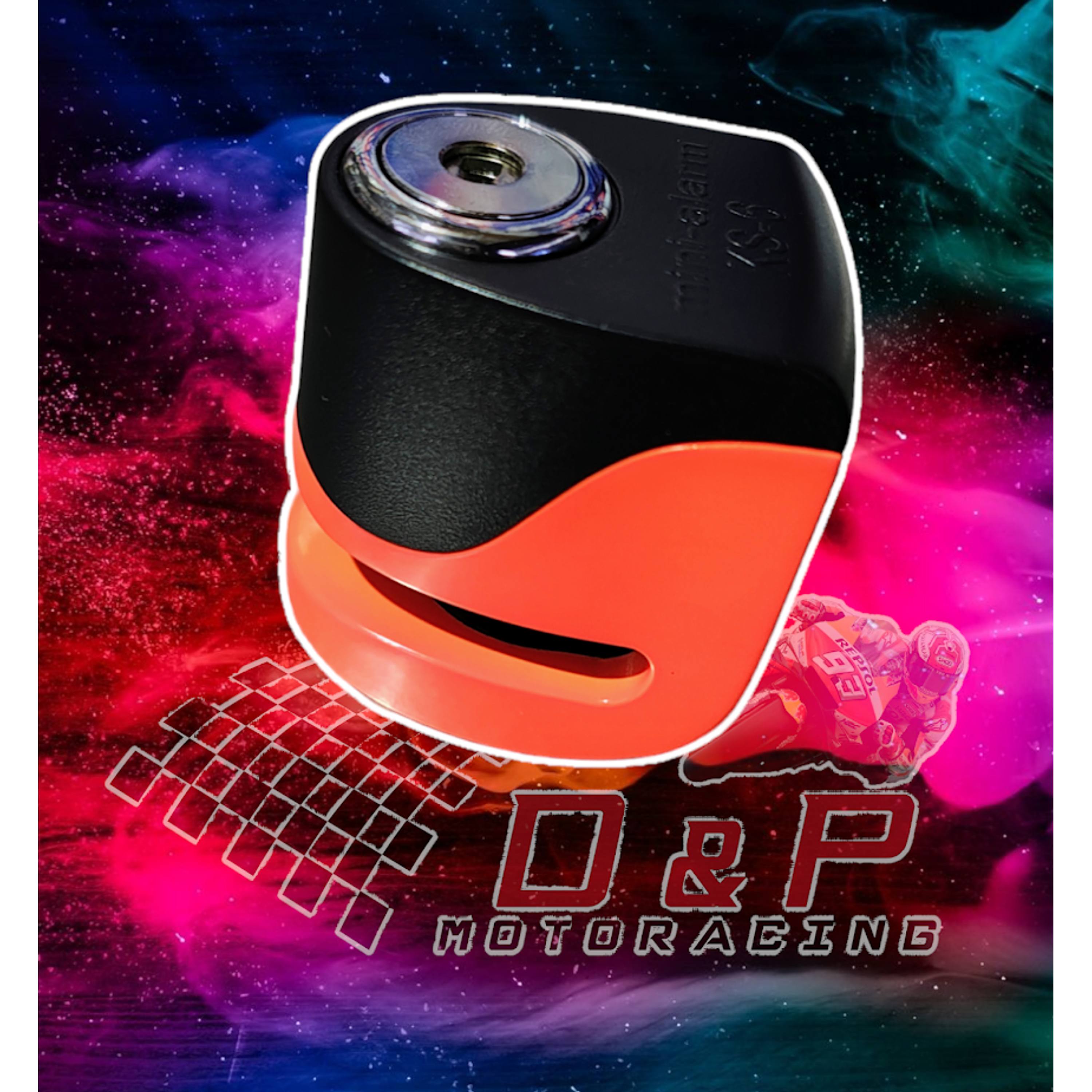 Candado Disco Moto Kovix Con Alarma Ks6 2