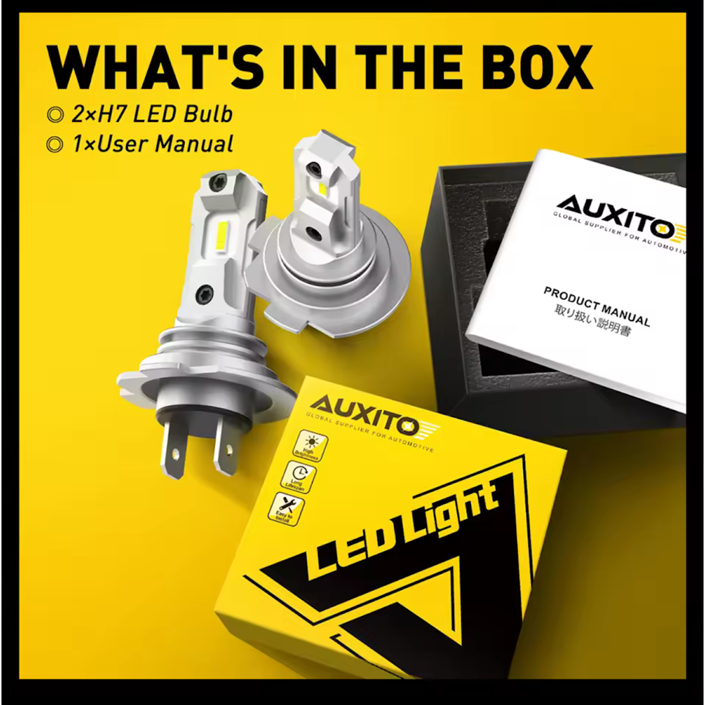 Ampolleta Led H7 12v Conexión Rápida 3