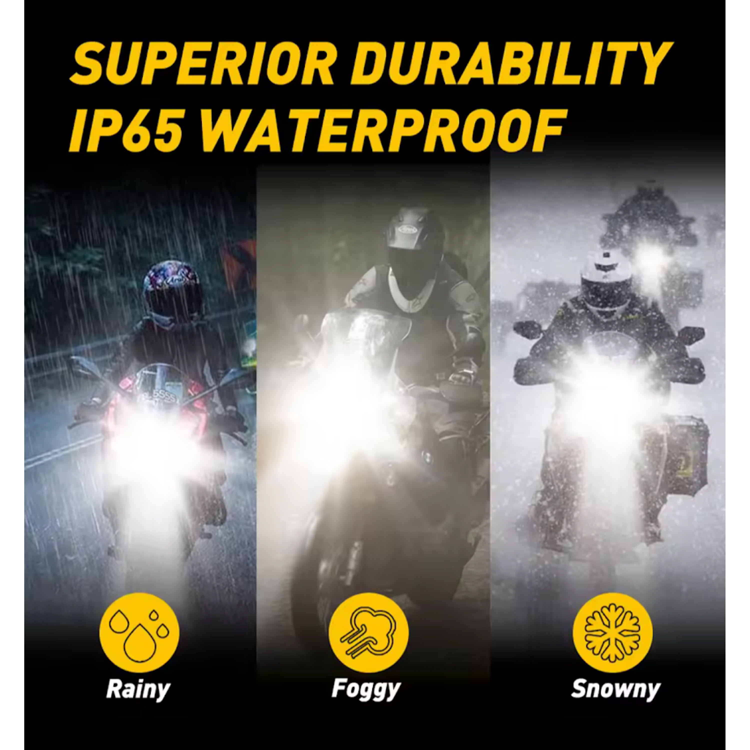 Ampolleta Led H4 12v Motocicleta Conexión Rápida 2