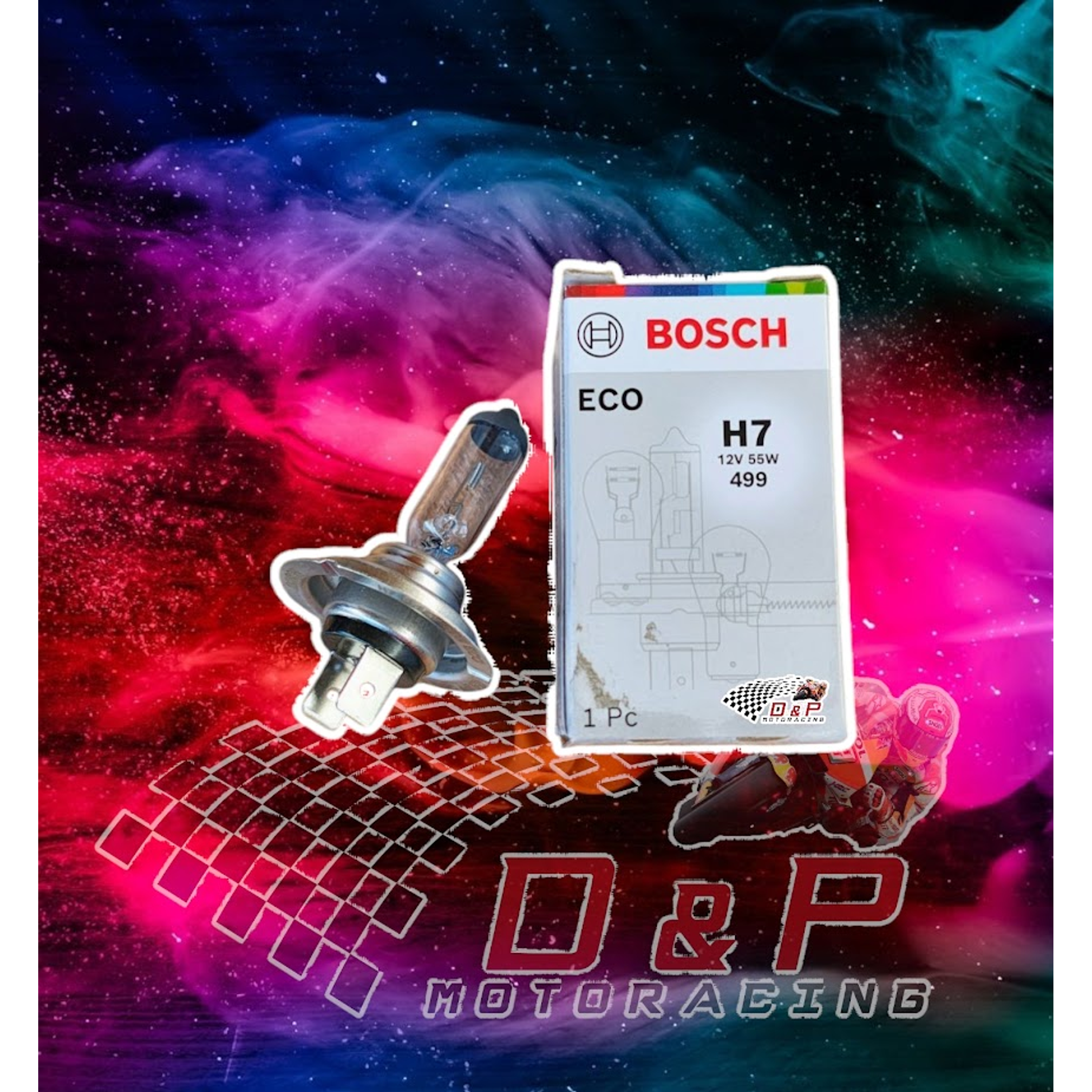 Ampolleta H7 Bosch 55w