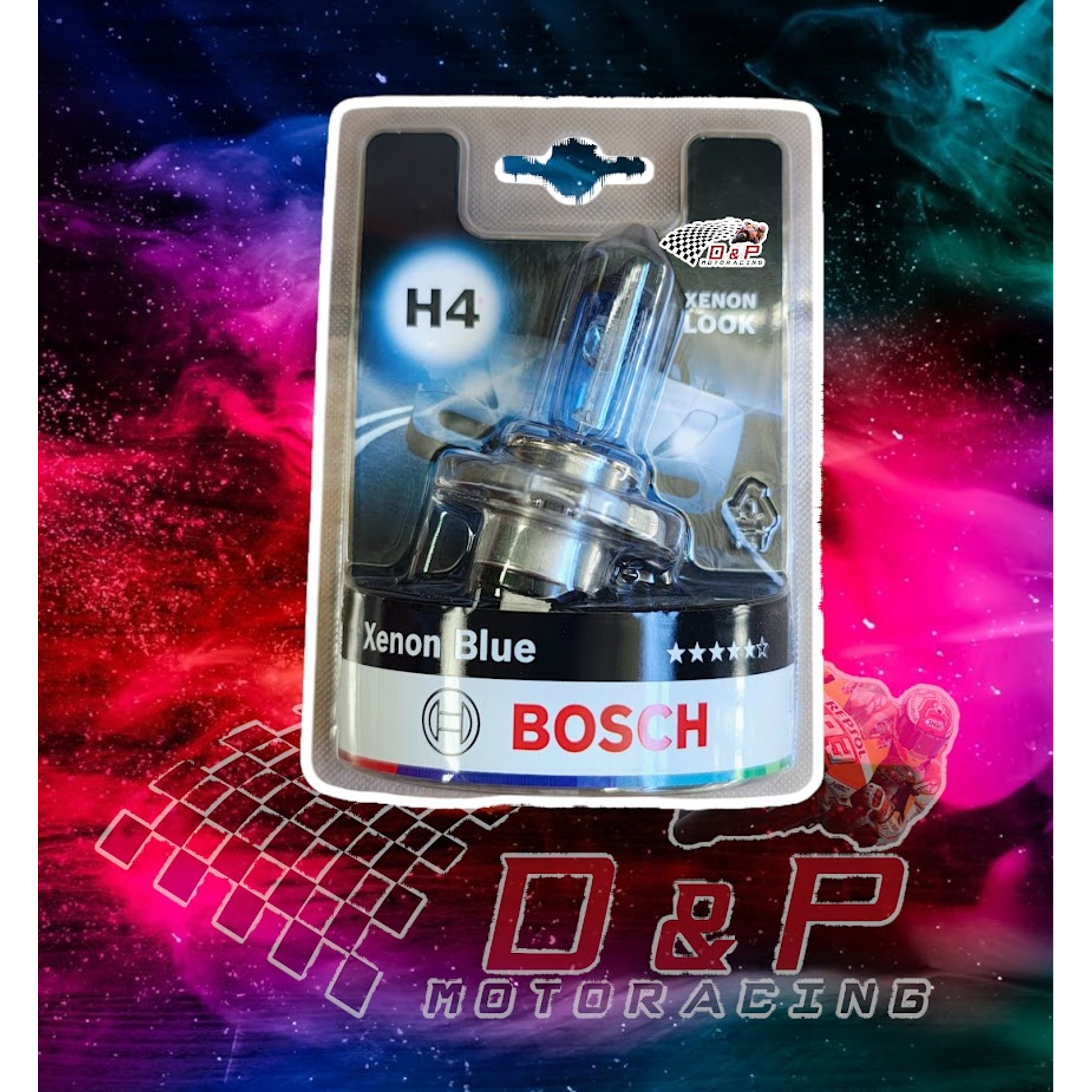 Ampolleta H4 Xenon Blue Bosch