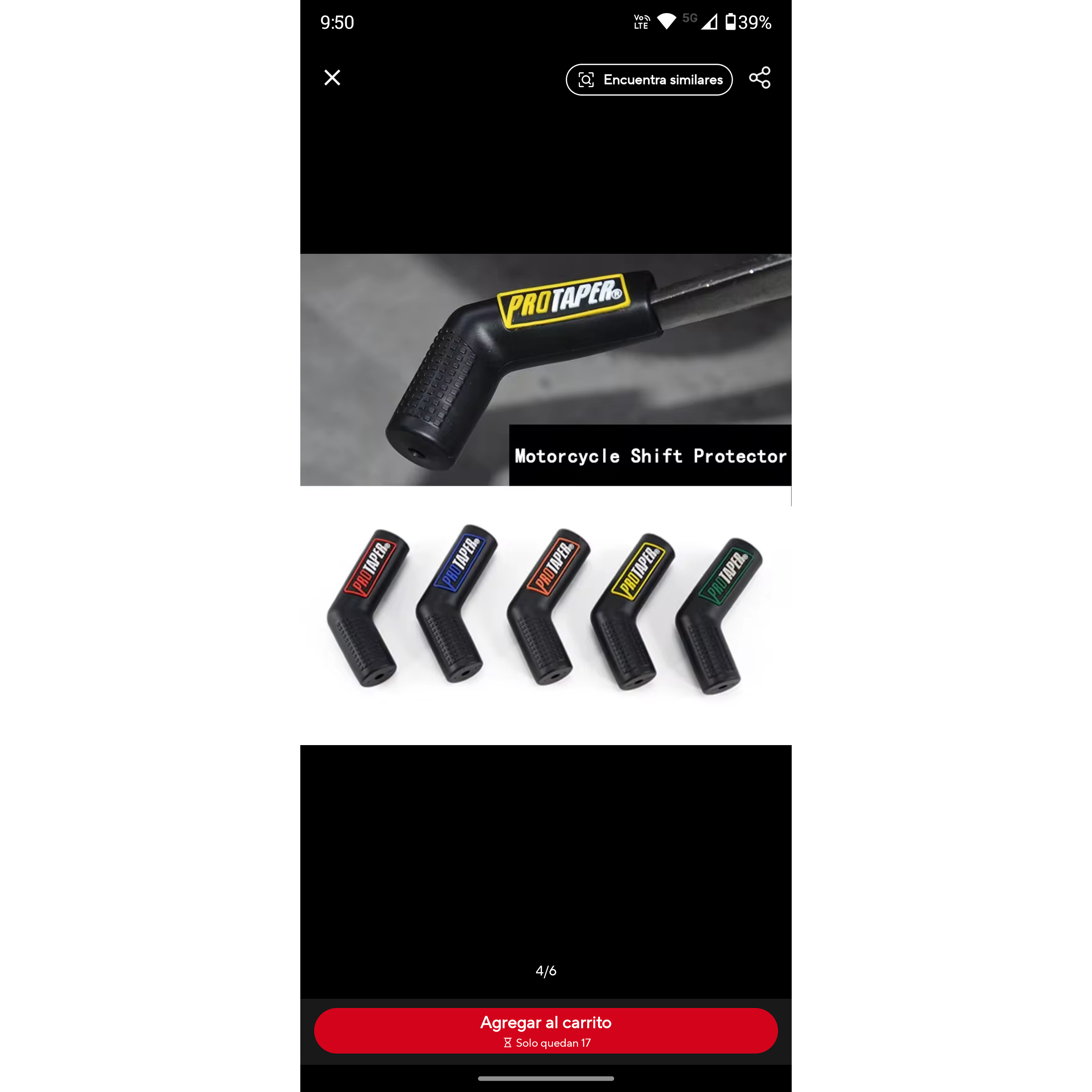 Protector de pata de cambios  4