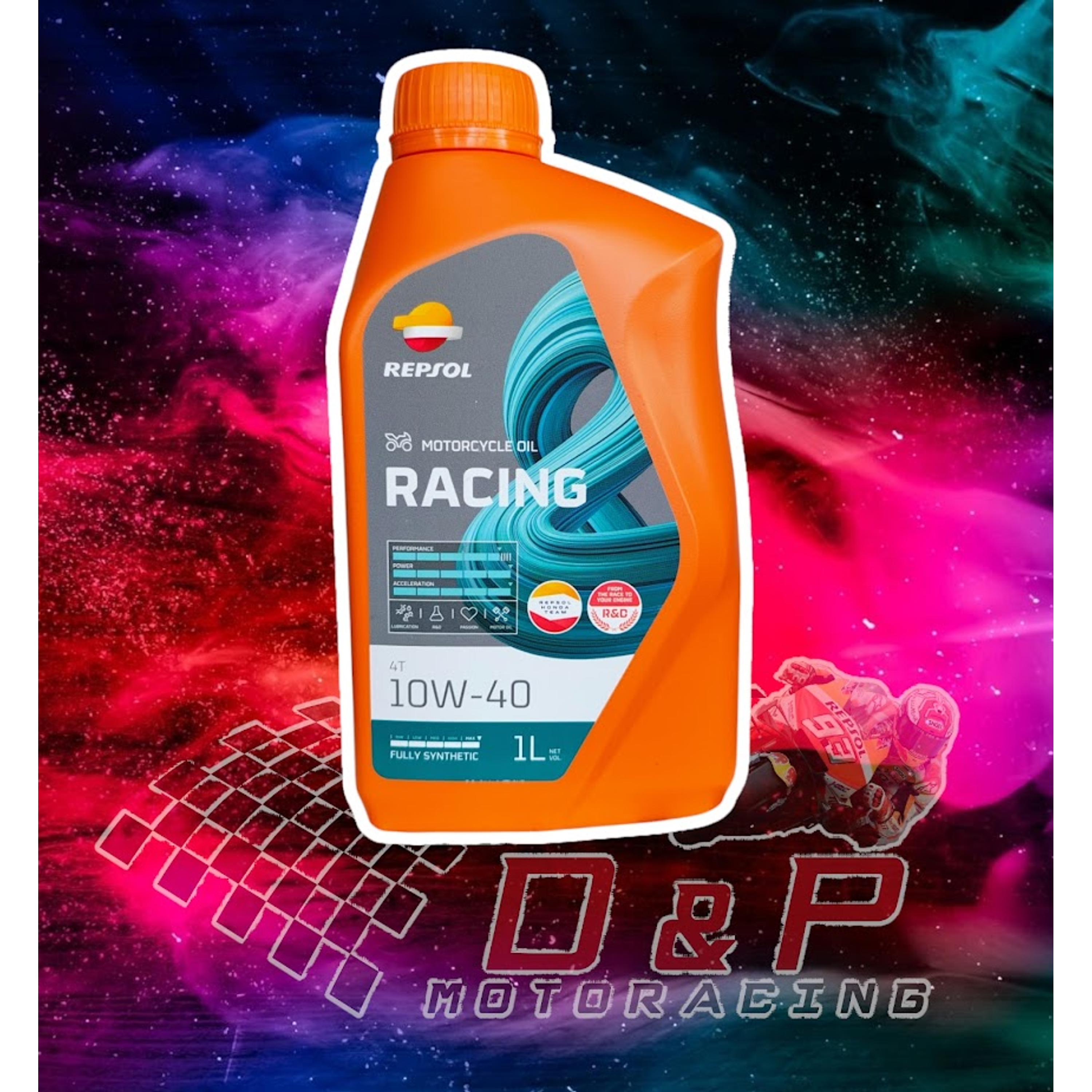 Aceite Repsol 10w40 Full Sintético Racing  2